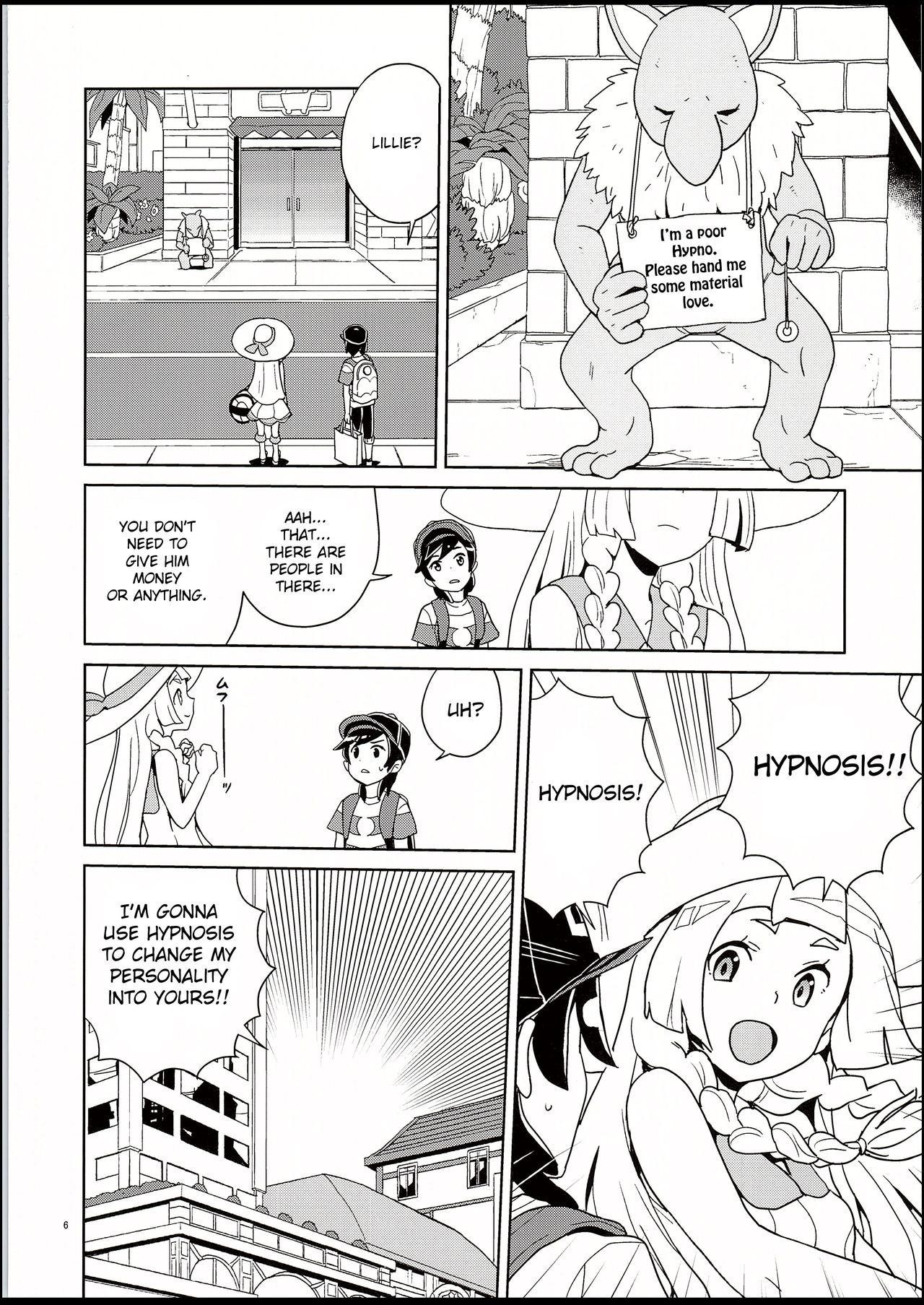 Petite Porn Lillie to Sun no Saimin Daisakusen - Lillie and Sun's Hypnotized Campaign - Pokemon Toilet - Page 5