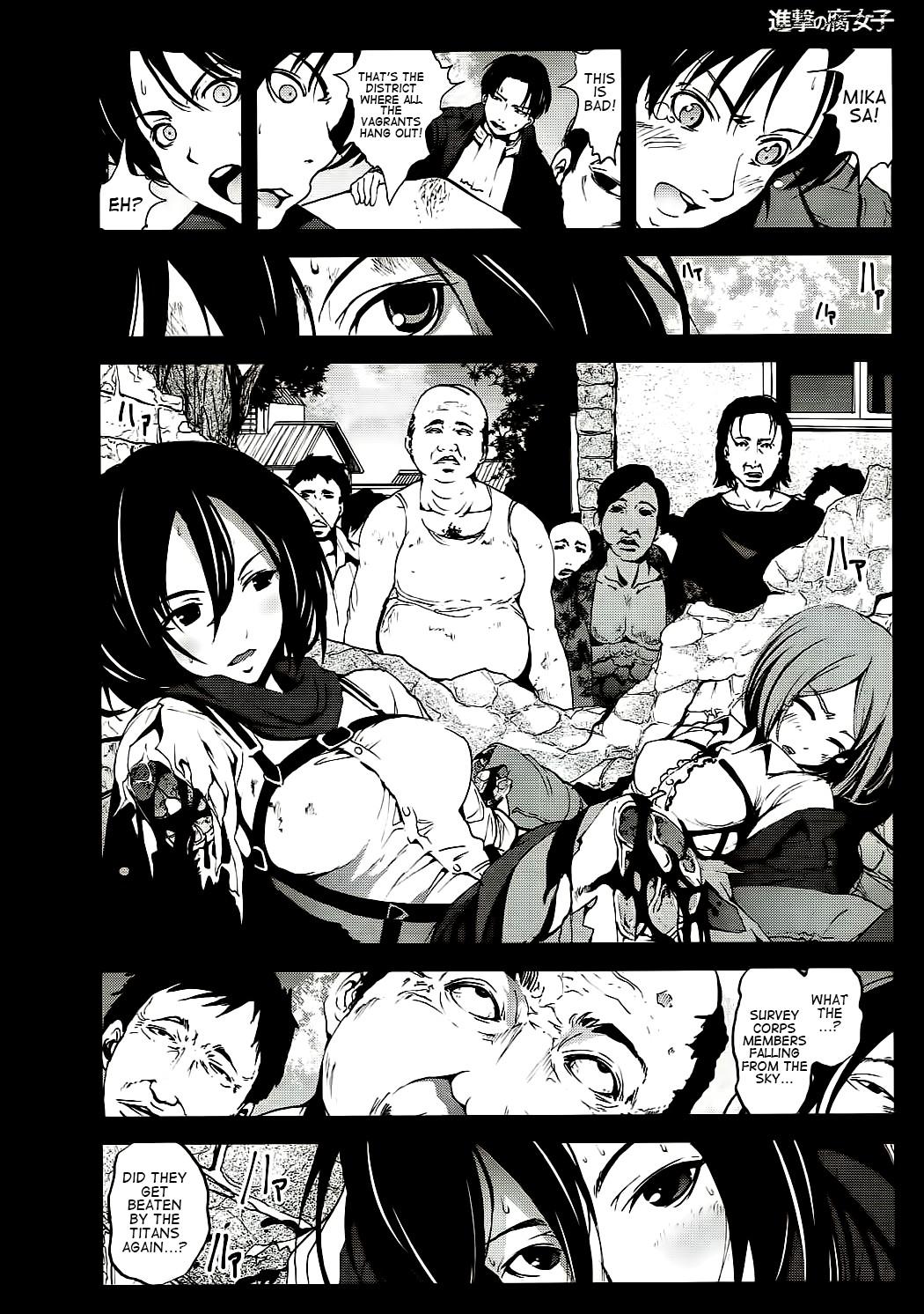 Shemales Shingeki no Fujoshi | Attack on Fujoshi - Shingeki no kyojin Dominicana - Page 11