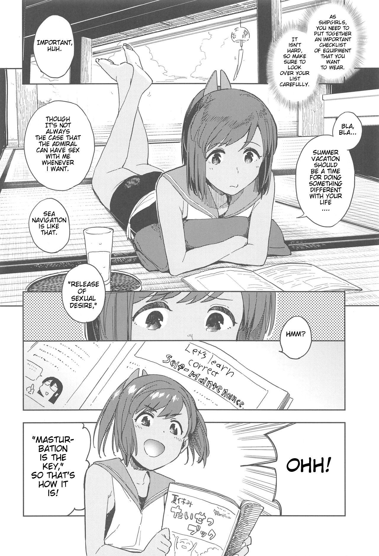 Girls Fucking Shioi-chan Natsuyasumi Taisetsu Book - Kantai collection Blacks - Page 5
