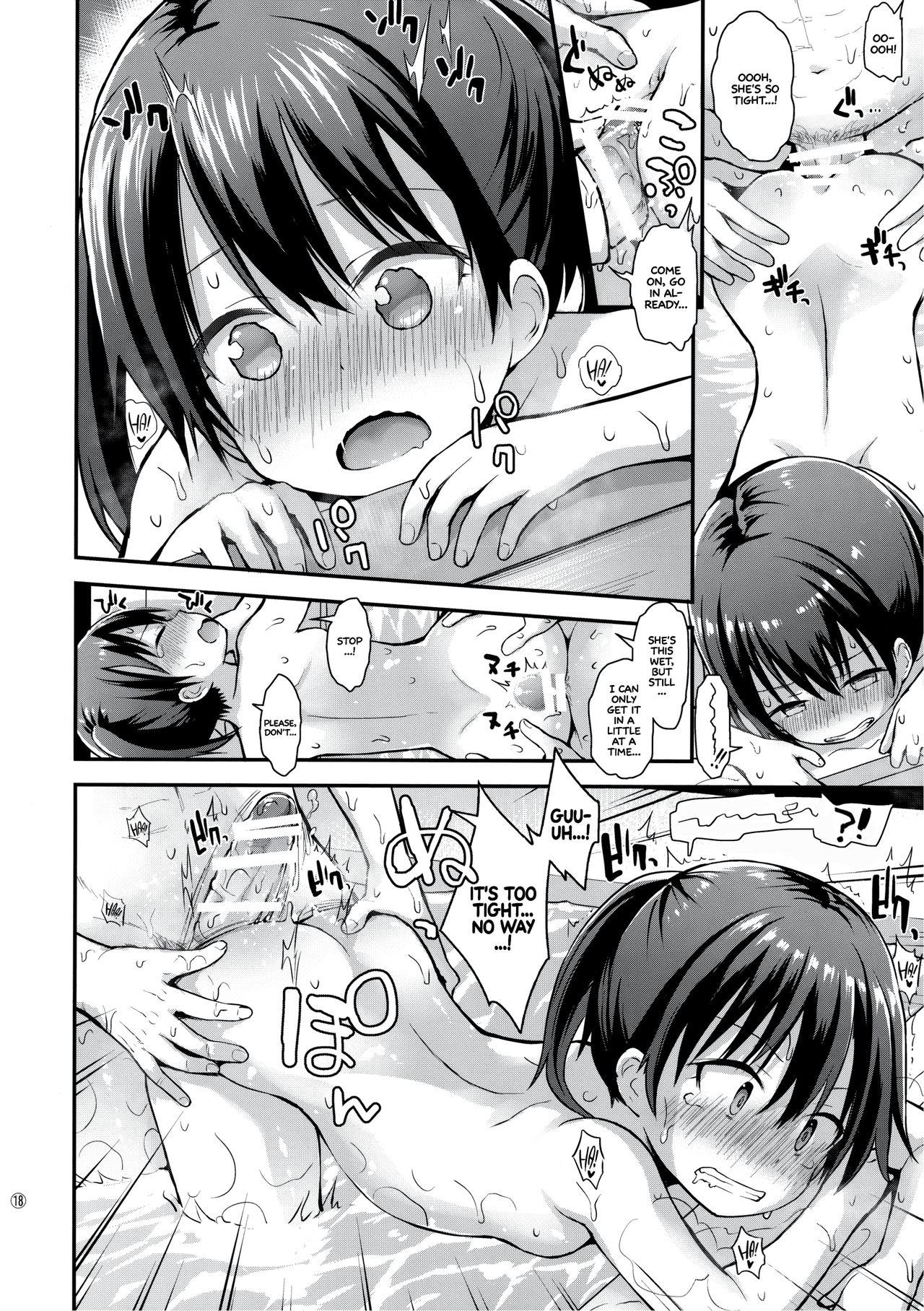 Onnanoko datte Otokoyu ni Hairitai | They may just be little girls, but they still want to enter the men's bath! 16
