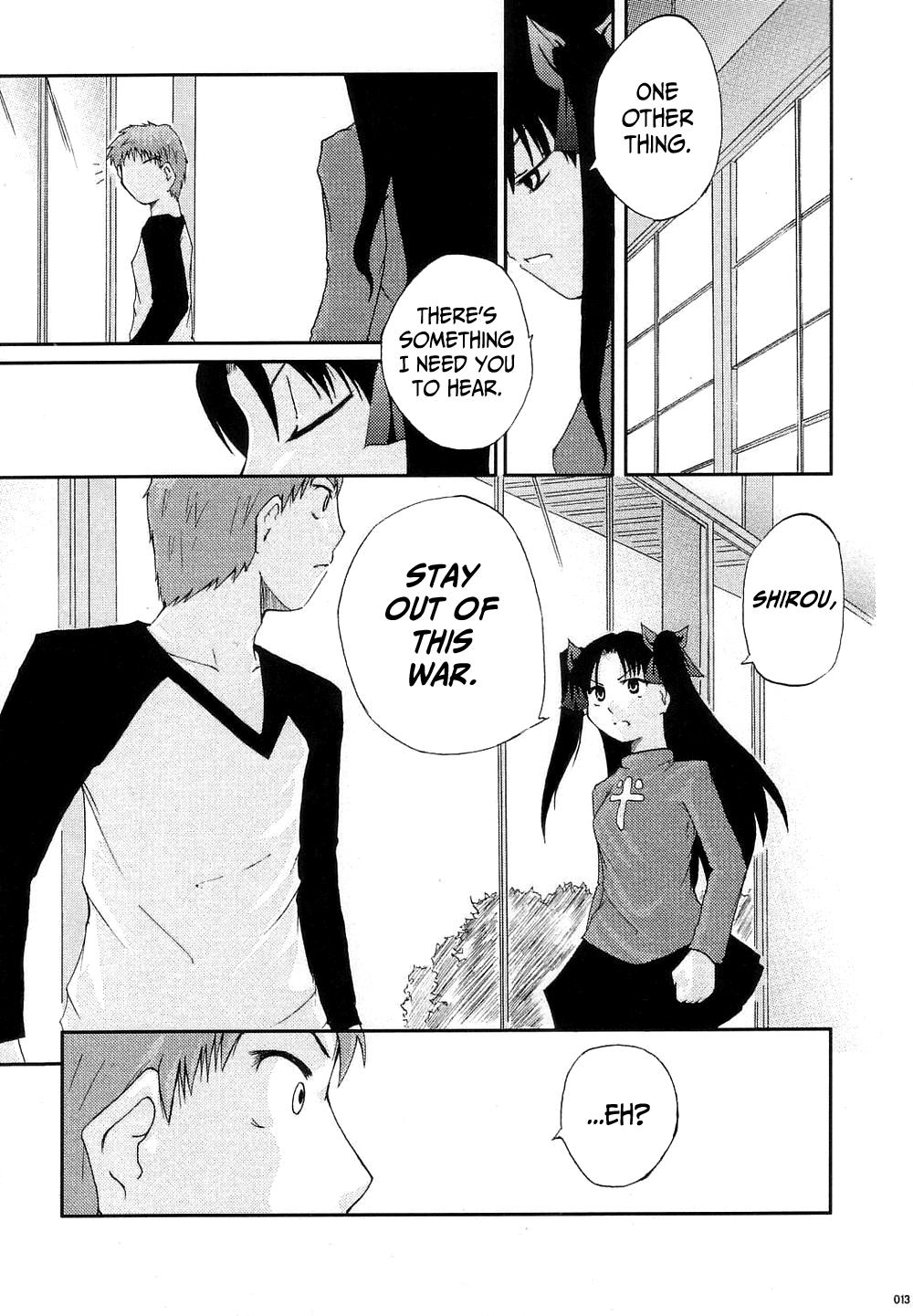 Boy Fuck Girl The desire of the truth - Fate stay night 3some - Page 12