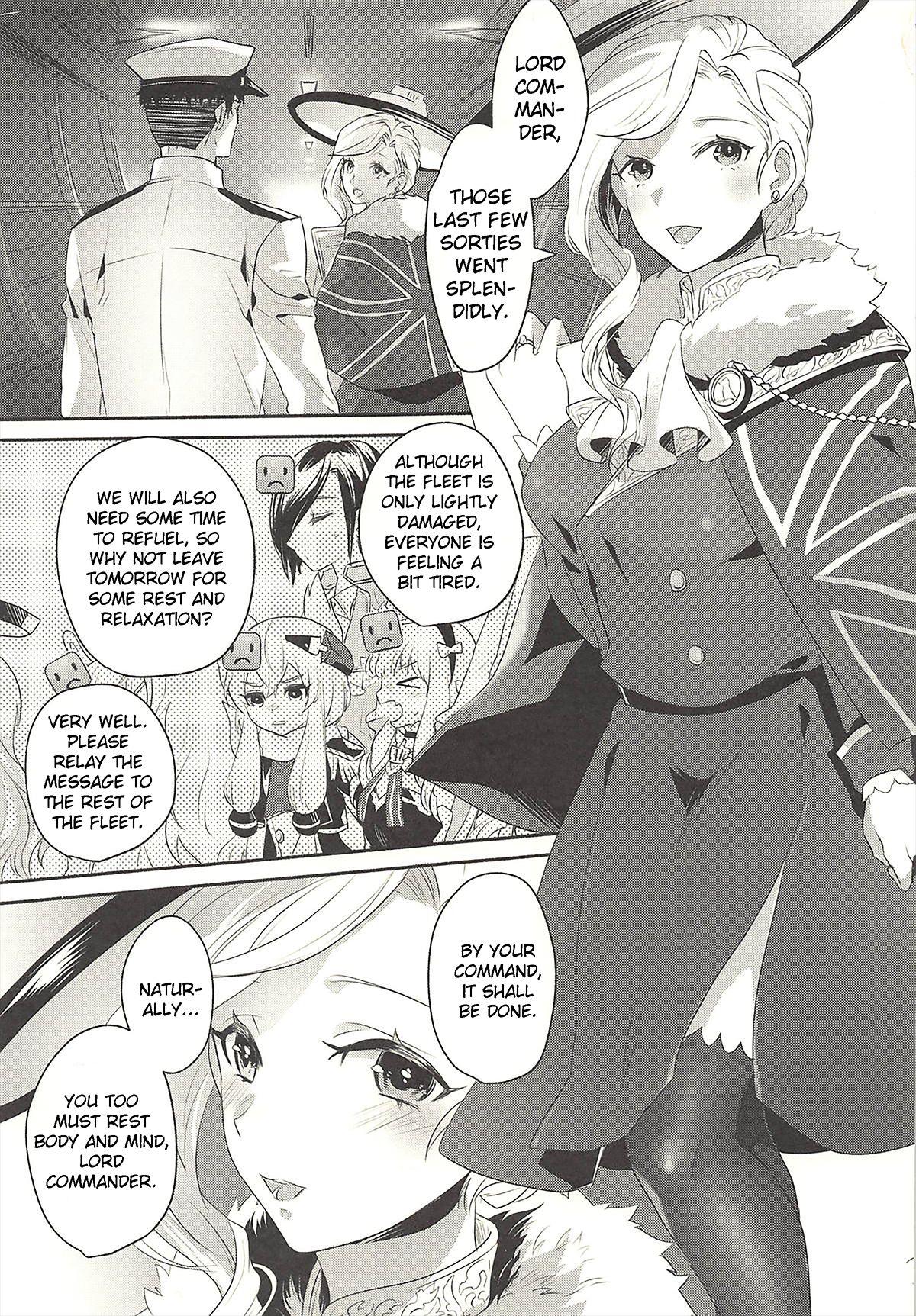 White Girl Hood-san to Shinkon Seikatsu - Azur lane High - Page 2