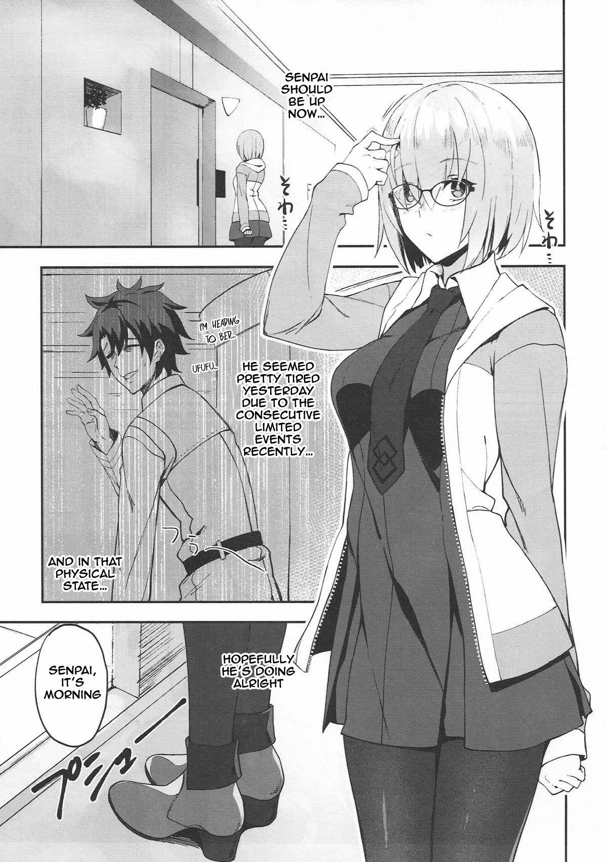 Punishment Otsukare-sama desu Senpai Hon - Fate grand order Boy Girl - Page 3