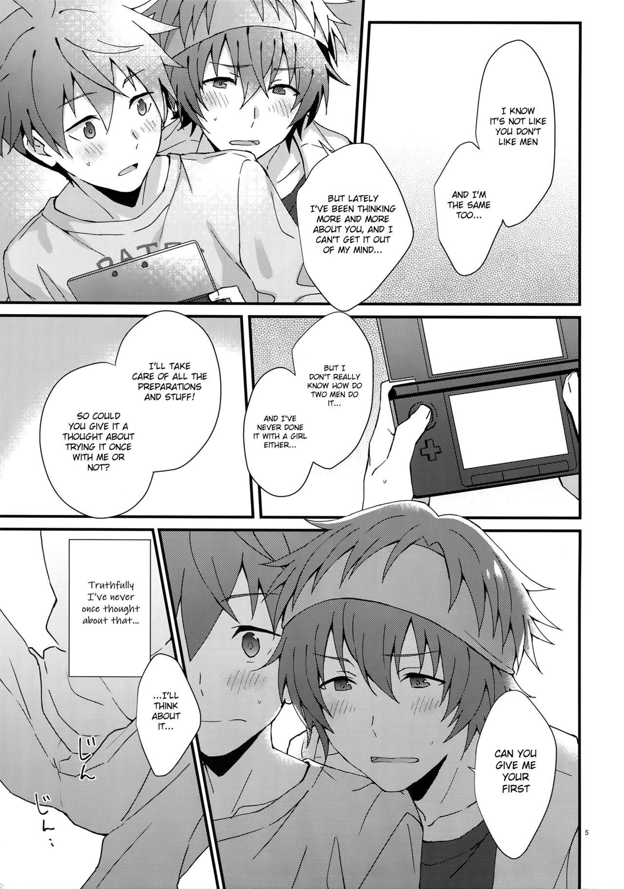 Strap On Unexpected! Virgin Graduation - The idolmaster Ball Licking - Page 4