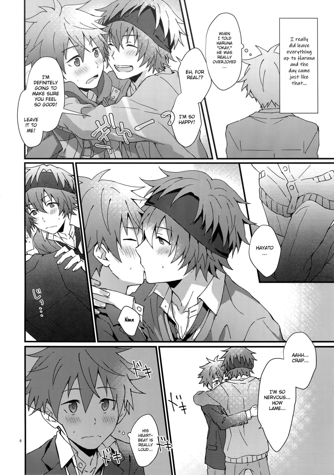 Strap On Unexpected! Virgin Graduation - The idolmaster Ball Licking - Page 5