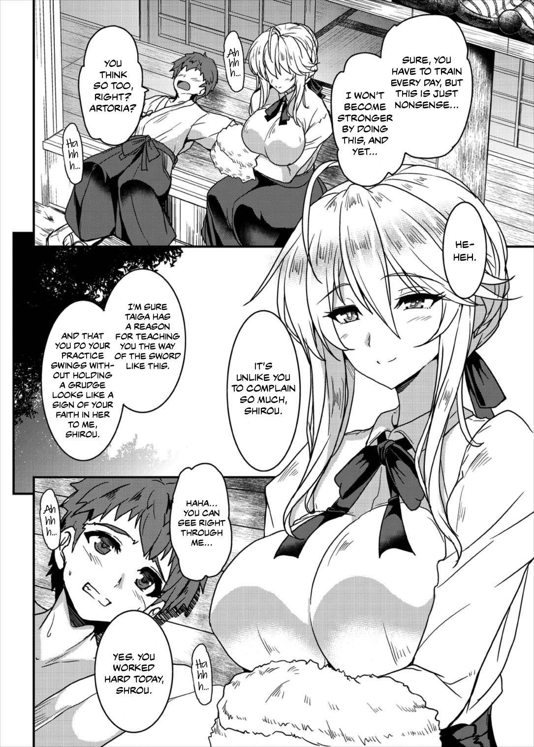 Double Blowjob Tonari no Chichi Ou-sama - Fate grand order 4some - Page 6