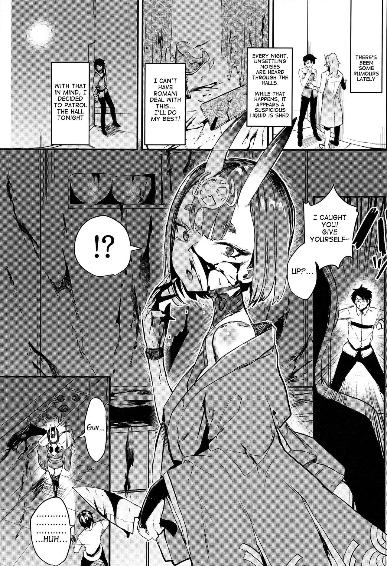 Eating Shuten Douji-chan o Komarasetai - Fate grand order Girlongirl - Page 2