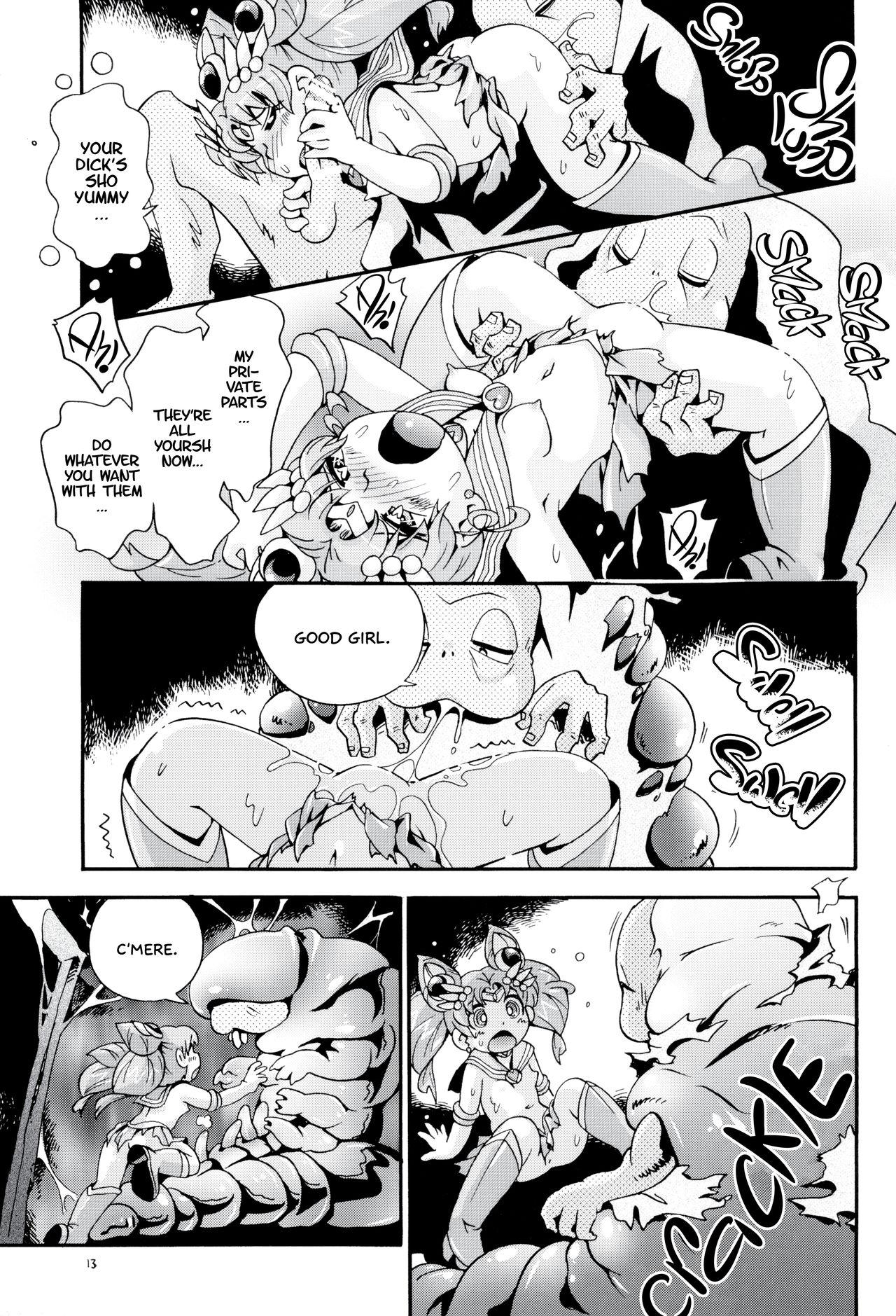 Swinger Chiccha na Bishoujo Senshi 5 | Tiny Pretty Guardian 5 - Sailor moon Gay Bang - Page 12