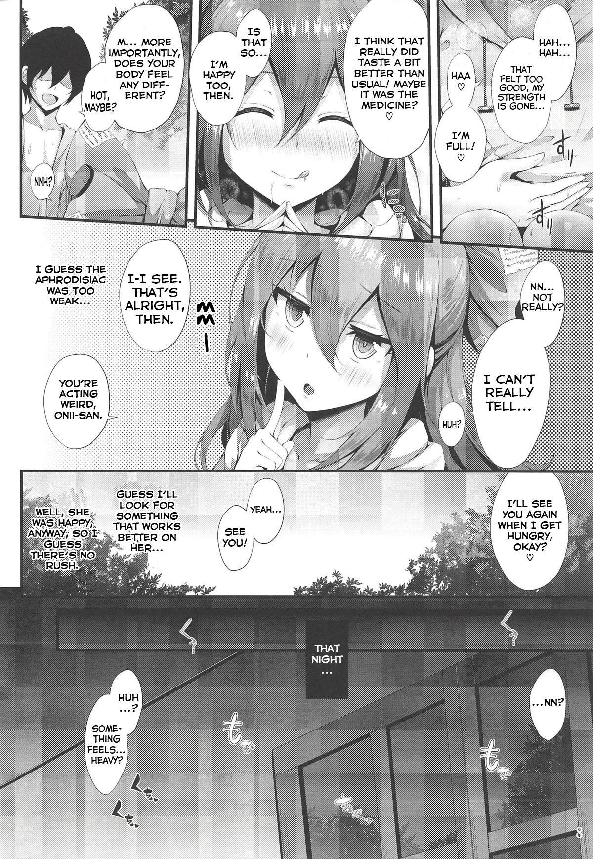 Comedor (Shuuki Reitaisai 5) [YuKi-IRo (Yukiusagi.)] Hoshigari Shion-chan | Eagerly Shion-chan (Touhou Project) [English] [Chikin Scanlation] - Touhou project Moan - Page 7