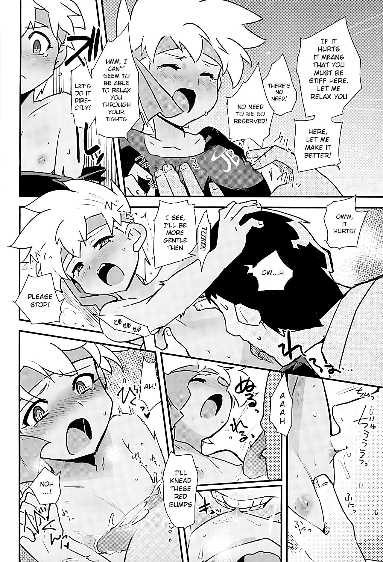 Gay Averagedick Kenkyuujotte Nani Suru Tokoka Shittemasuka? | Do You Know What They Do in a Laboratory? - Bakusou kyoudai lets and go Hardon - Page 7