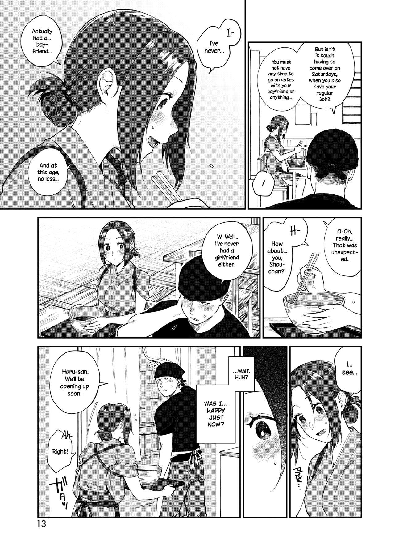 Boy Fuck Girl [Igumox] Sobaya no Haru-san | The Soba Restaurant's Haru-san (COMIC HOTMILK 2019-03) [English] {NecroManCr} [Digital] Cum - Page 3