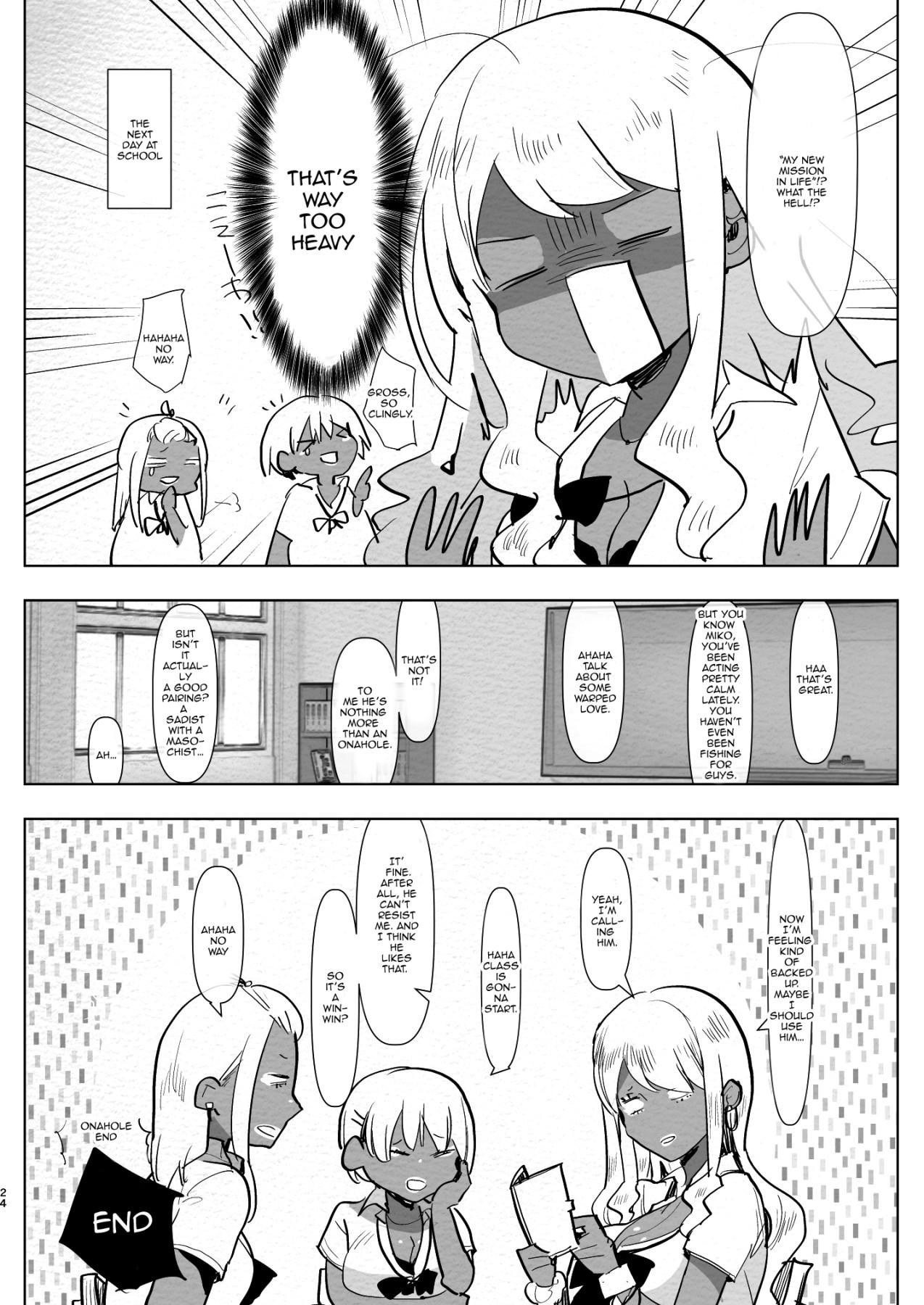 Publico Futanari Kyokon Kuro Gal Kanojo to Benkyou Oheya Date da to Omottara Soku Onaho Atsukai Fukujuu Gyaku Anal nante... | What I Thought Was Going To Be A Study Date - Original Khmer - Page 23