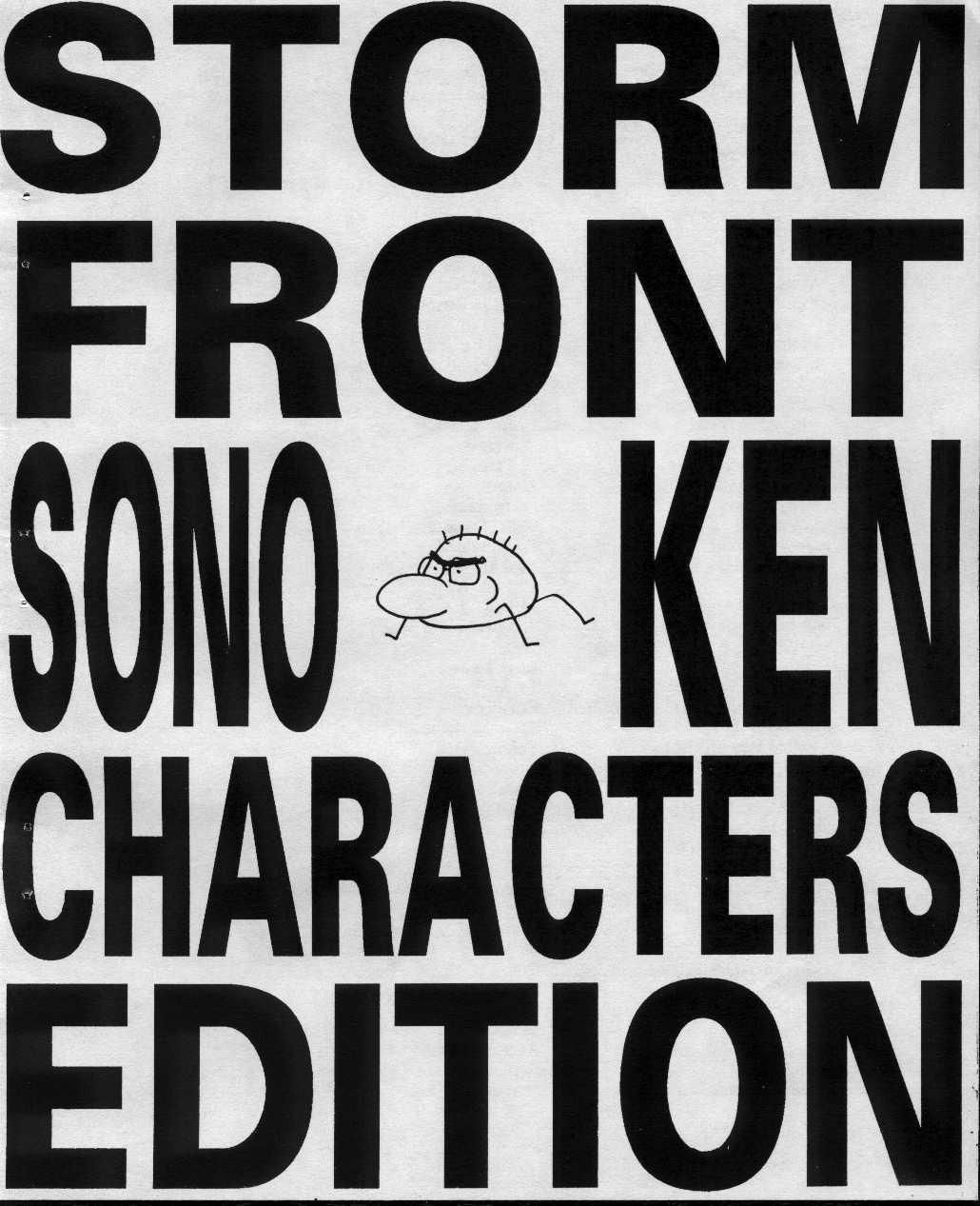 Storm Front Special - SonoKen Characters Edition 4