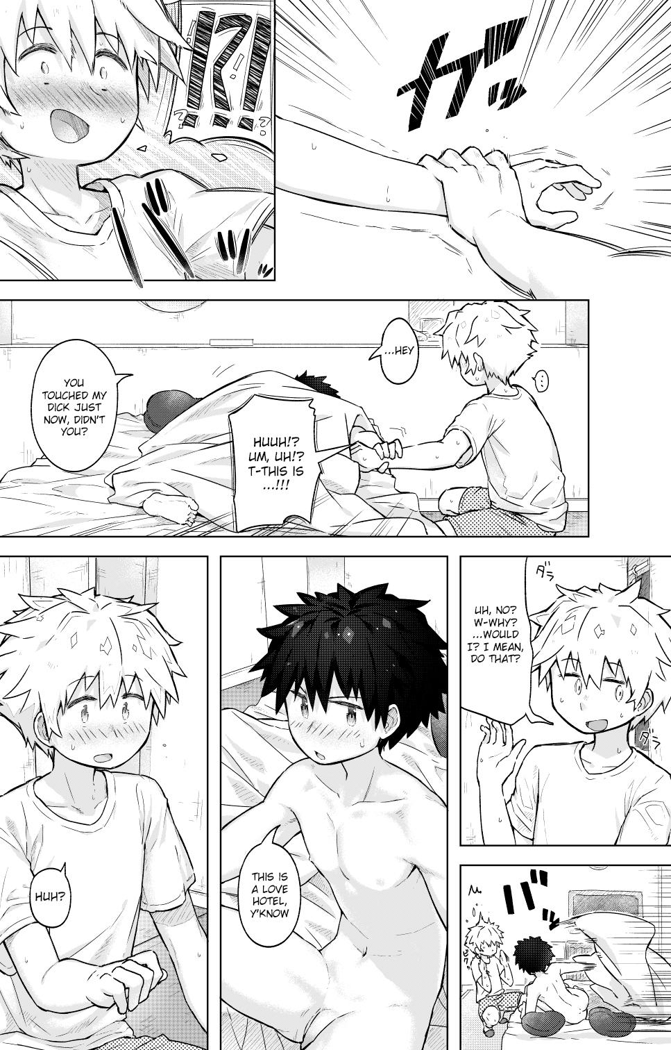 Boyfriend Tomodachi doushi de rabuho ni tomarukoto ni natta - Original Puta - Page 9