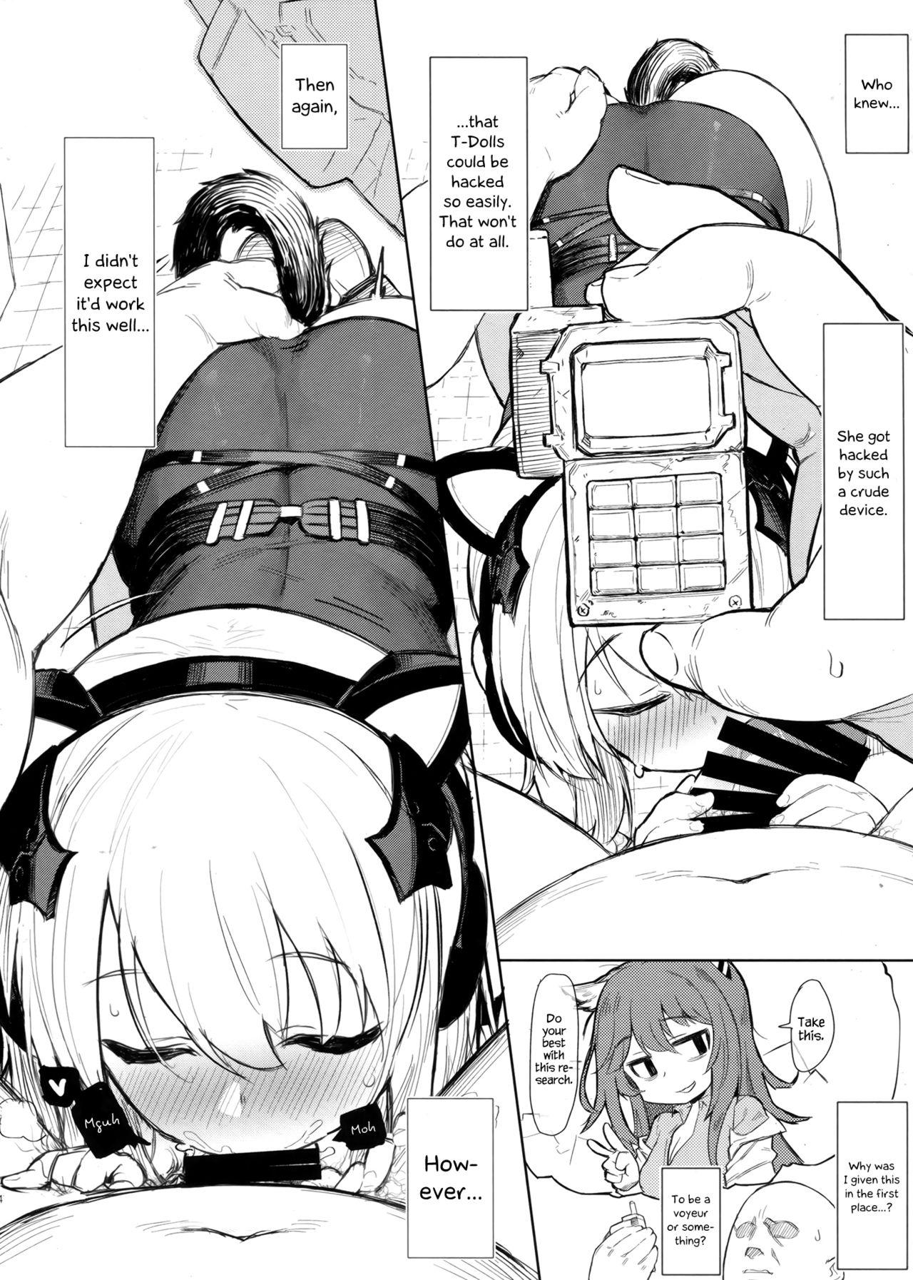 Clothed Saimin TMP - Girls frontline Scissoring - Page 3