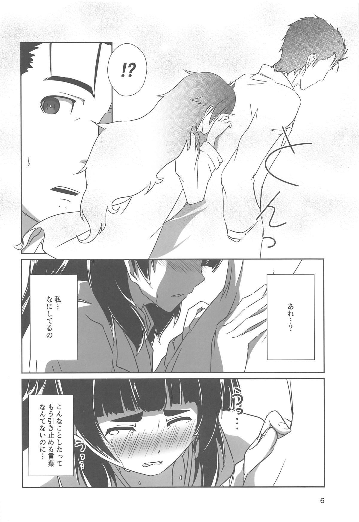 Femdom Porn Soushisouai no NG Word - Steinsgate Black Dick - Page 5