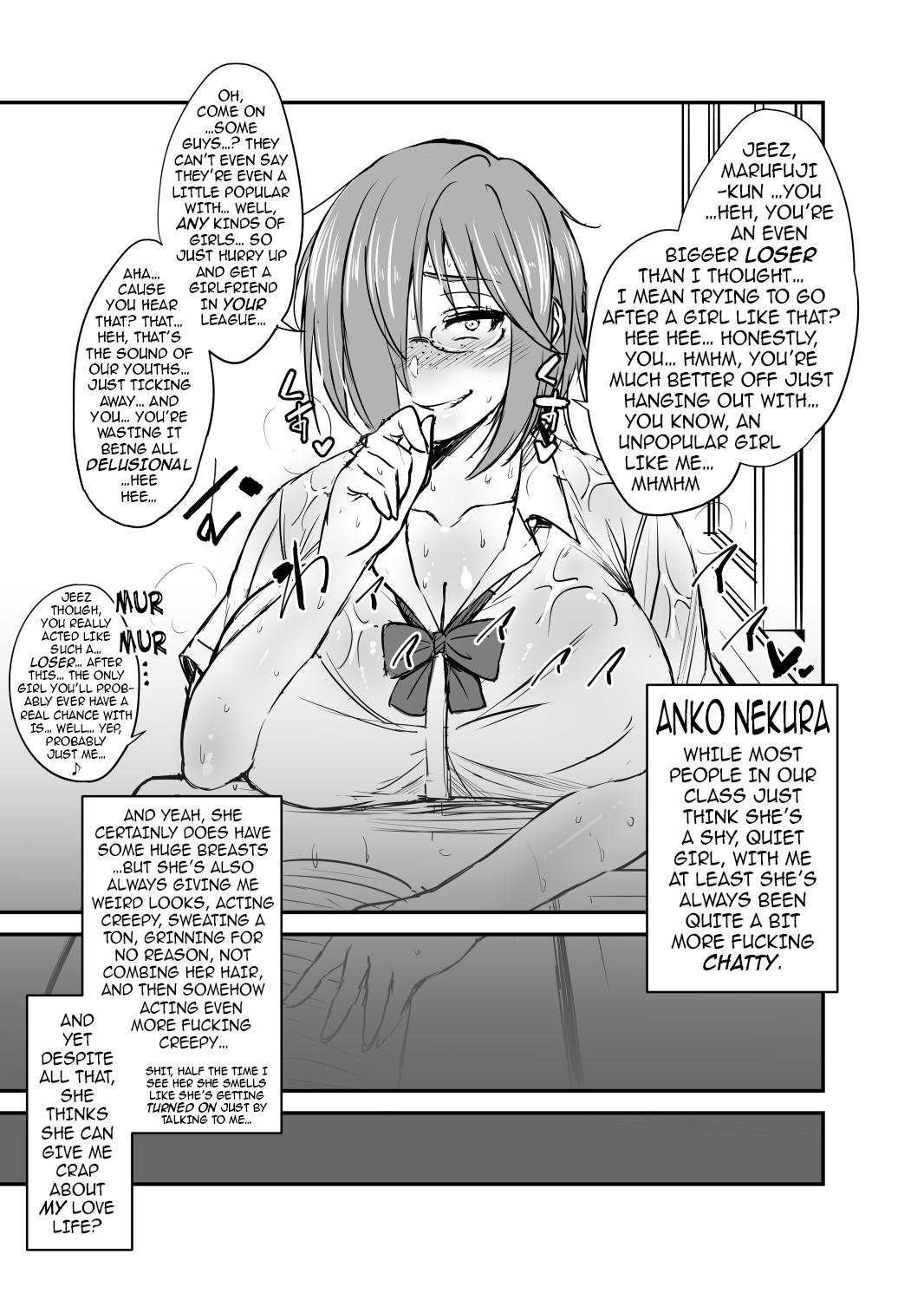 Female Orgasm Nekura Megane ♀ | The Creepy Glasses Girl - Original Licking Pussy - Page 2