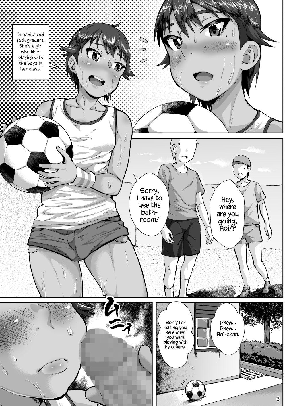 Nut Ojisan no Kanojo wa Yancha de Kappatsu na Shougaku-rokunensei - Original Gay Smoking - Page 2