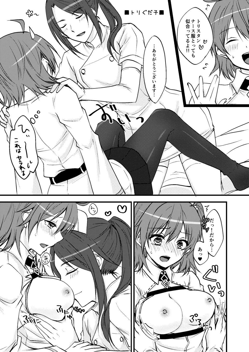 Gay Kissing Reiju Tsukatte Josou Sasetara Kaeriuchi ni Atta Hanashi - Fate grand order Old Young - Page 8