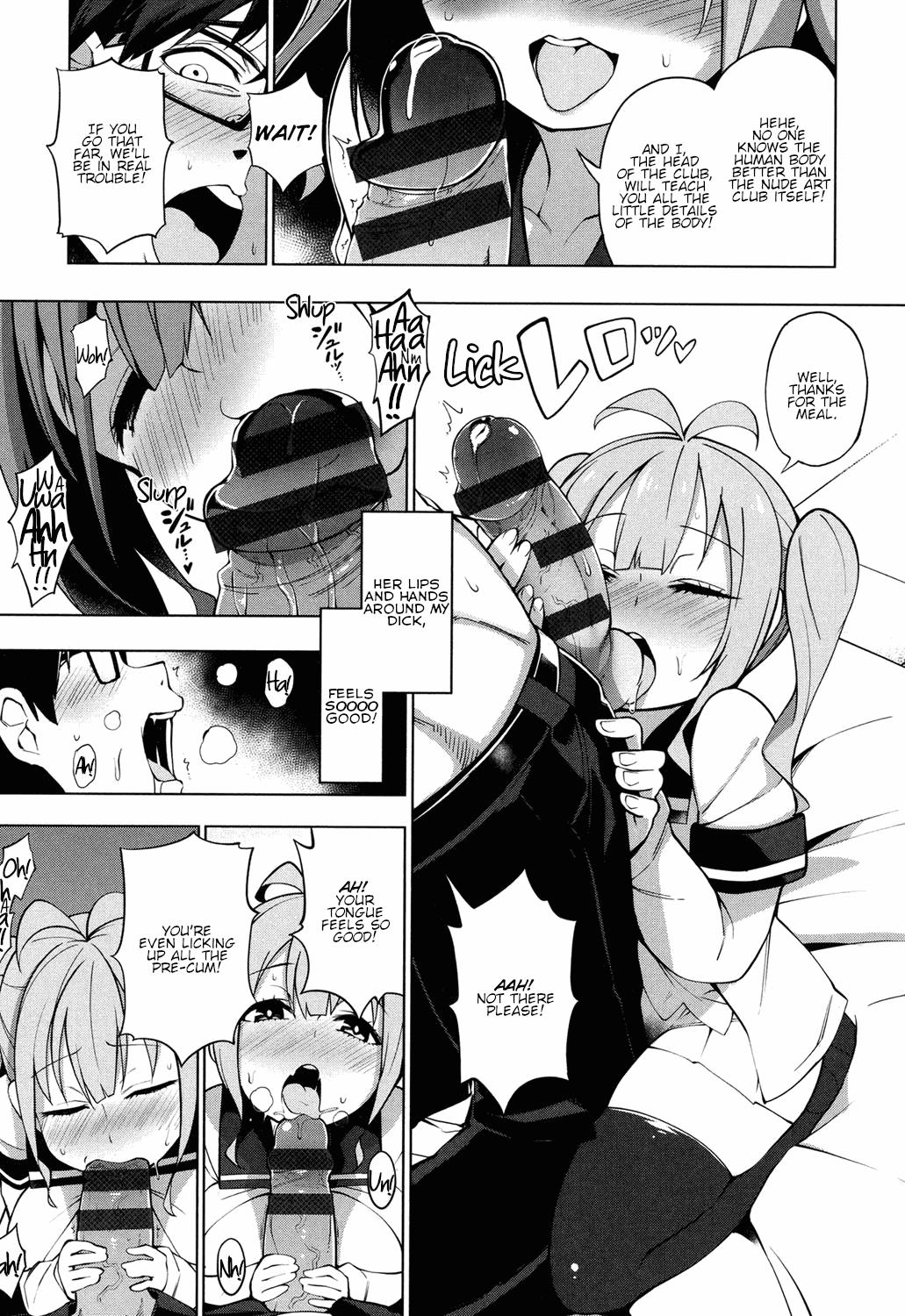 Anal Licking Ratai Geijutsubu!! | The Nude Art Club!! Ch. 1-6 Prostituta - Page 10