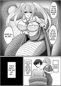 Tanned A Lamia's Tail Ties the Knot- Original hentai Squirting 4
