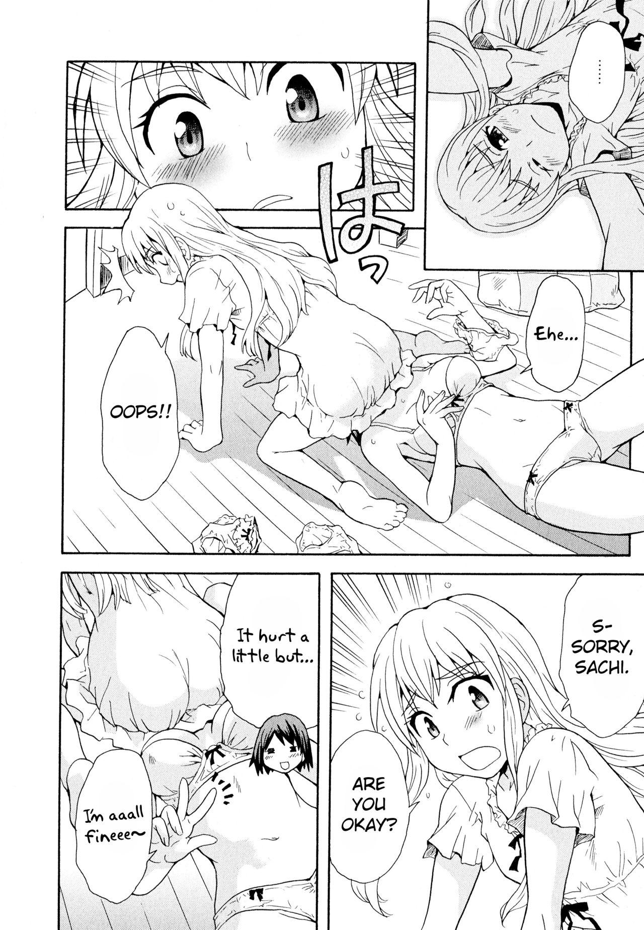 Rabuda [Sudoo Kaoru] Onee-chan wa Imouto-chan o Aishiteru | Older sister that loves her younger sister (Aya Yuri Vol. 11) [English] [Nafiruy] Riding Cock - Page 10