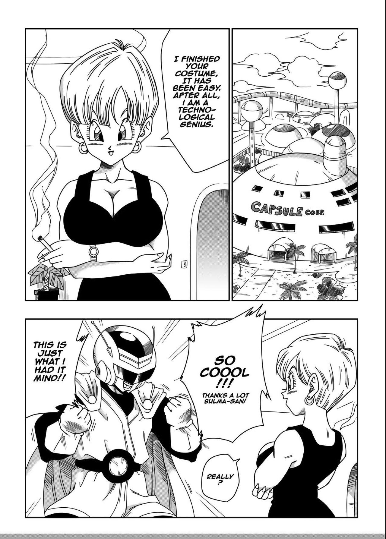 Cum Eating LOVE TRIANGLE Z PART 3 - Dragon ball z Red Head - Page 2