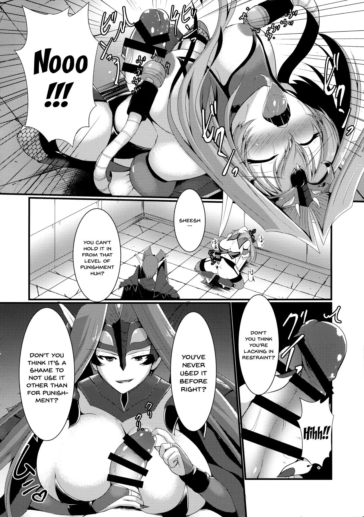 Submissive Aku no Soshiki de no Oshioki time | An Evil Organization's Punishment Time - Original Futanari - Page 10