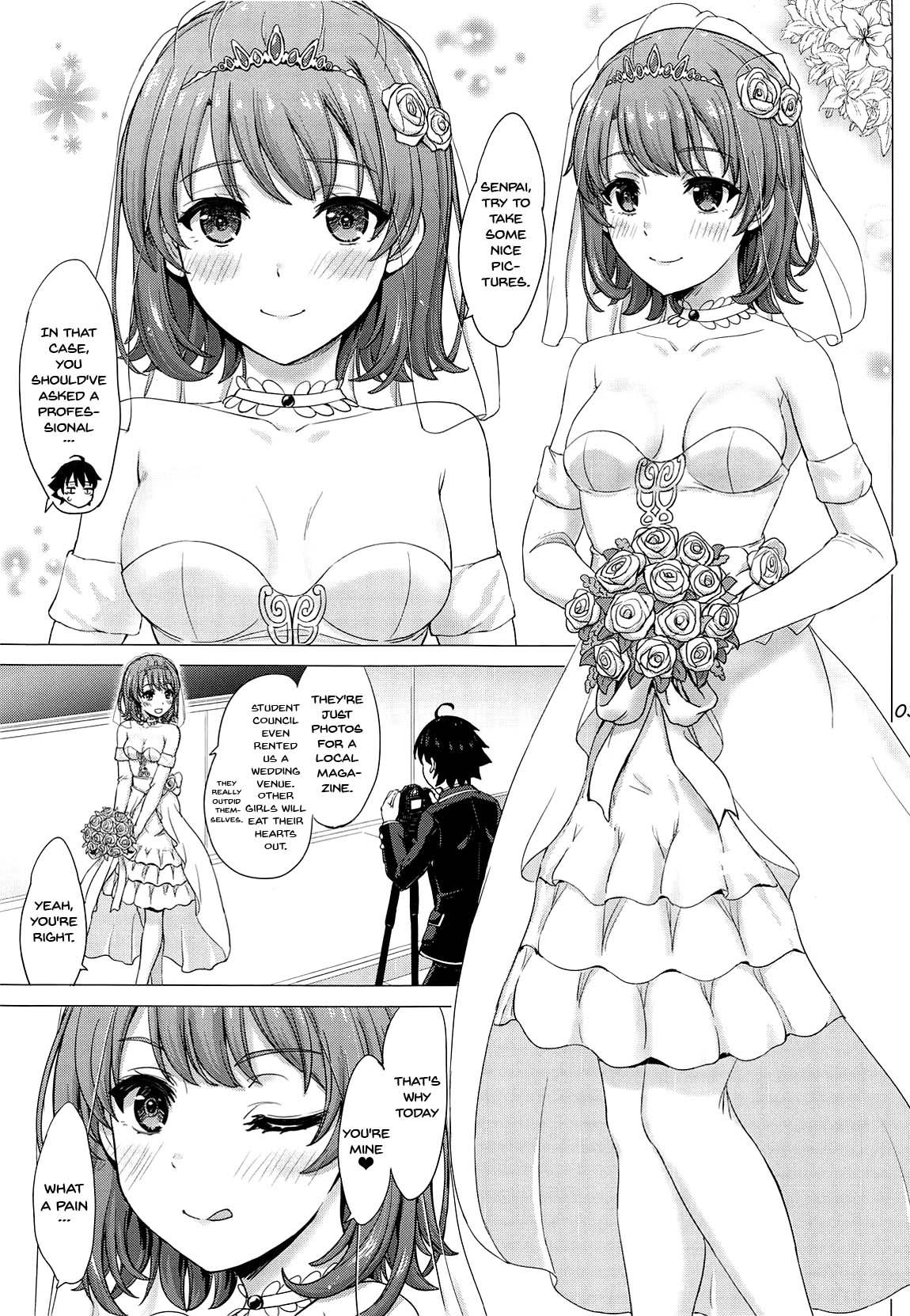 Pay Wedding Irohasu! - Iroha's gonna marry you after today's scholl! - Yahari ore no seishun love come wa machigatteiru Teenie - Picture 2