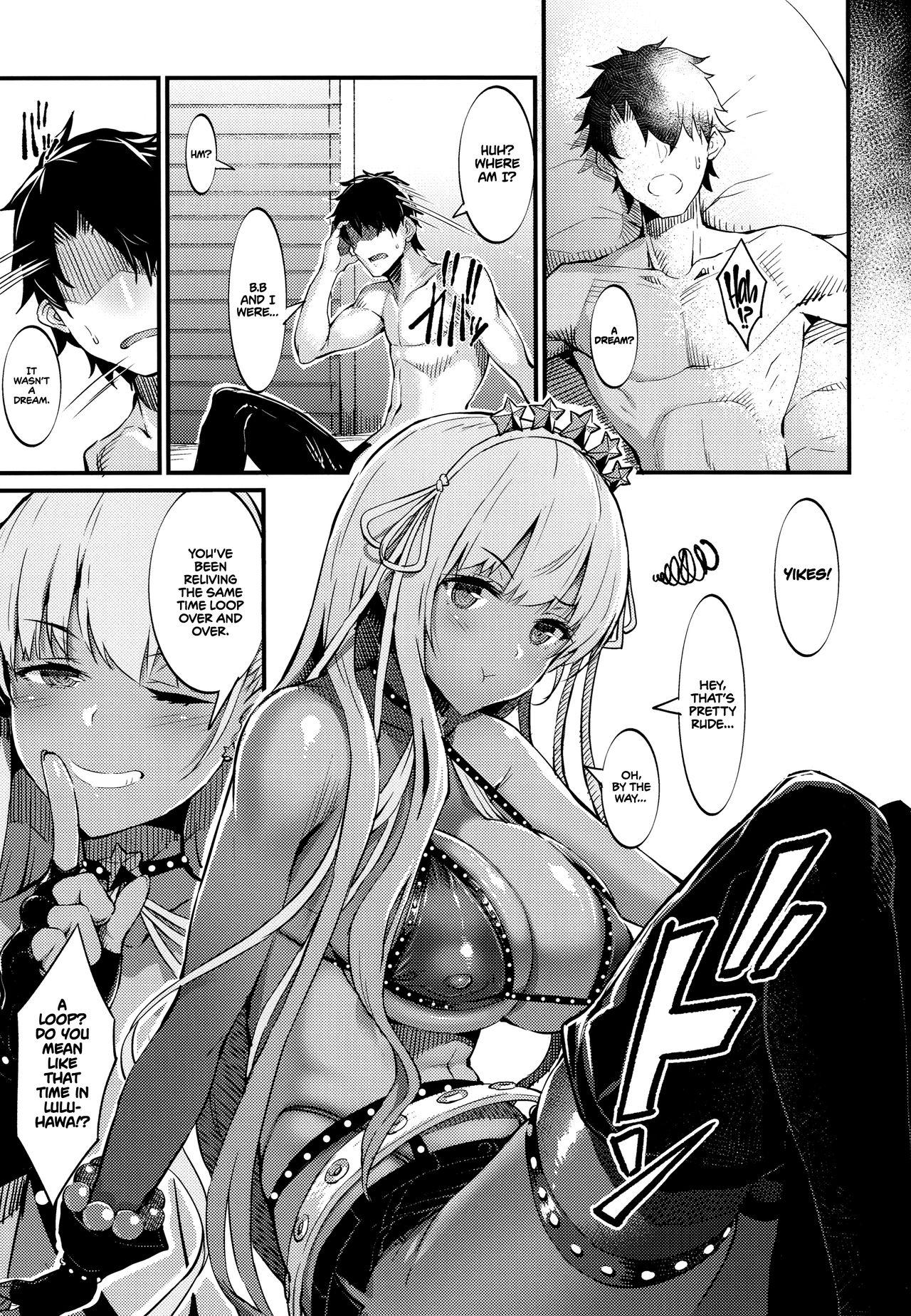 Jacking Kagirinaku Toumei ni Chikai B.B - Almost Transparent B,B - Fate grand order Cum Swallowing - Page 4