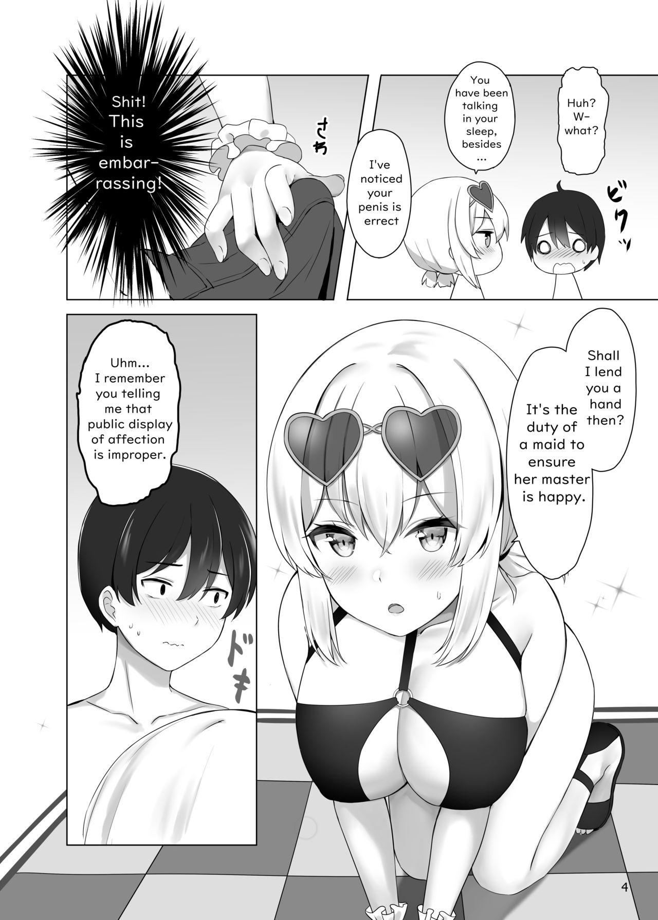 Milf Hokorashiki Goshujin-sama e no Maid Houshi | A Maid's Duty - Azur lane Stepbro - Page 5