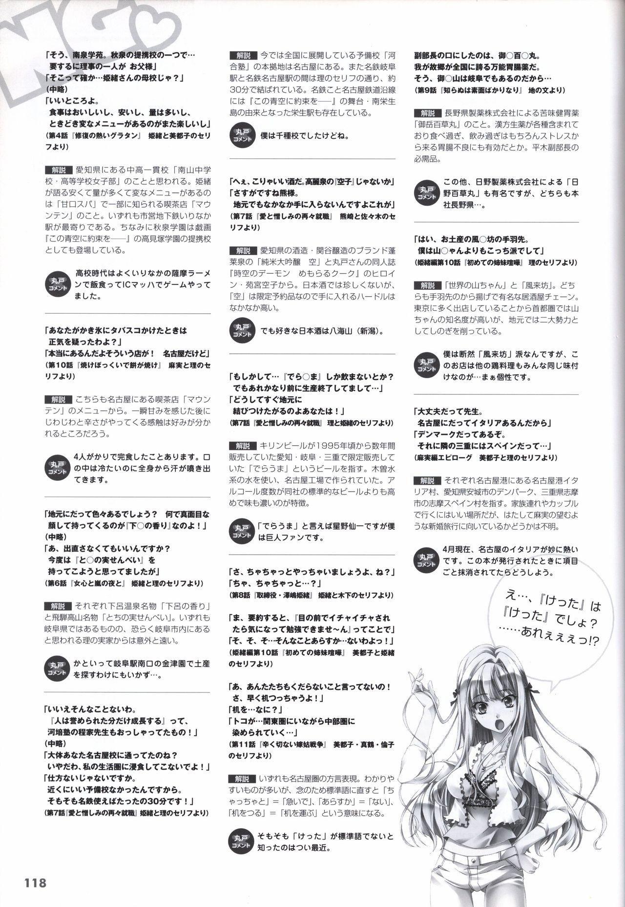 Sekai de Ichiban Dame na Koi Visual Fanbook 120