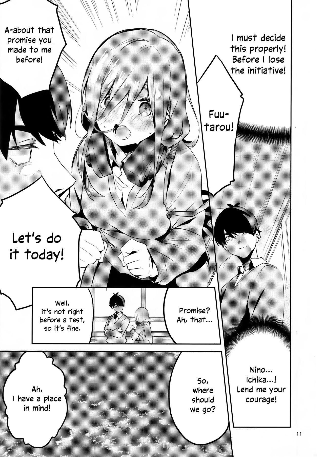 Hung Miku no Baai | Miku's Situation - Gotoubun no hanayome Free Rough Sex Porn - Page 10