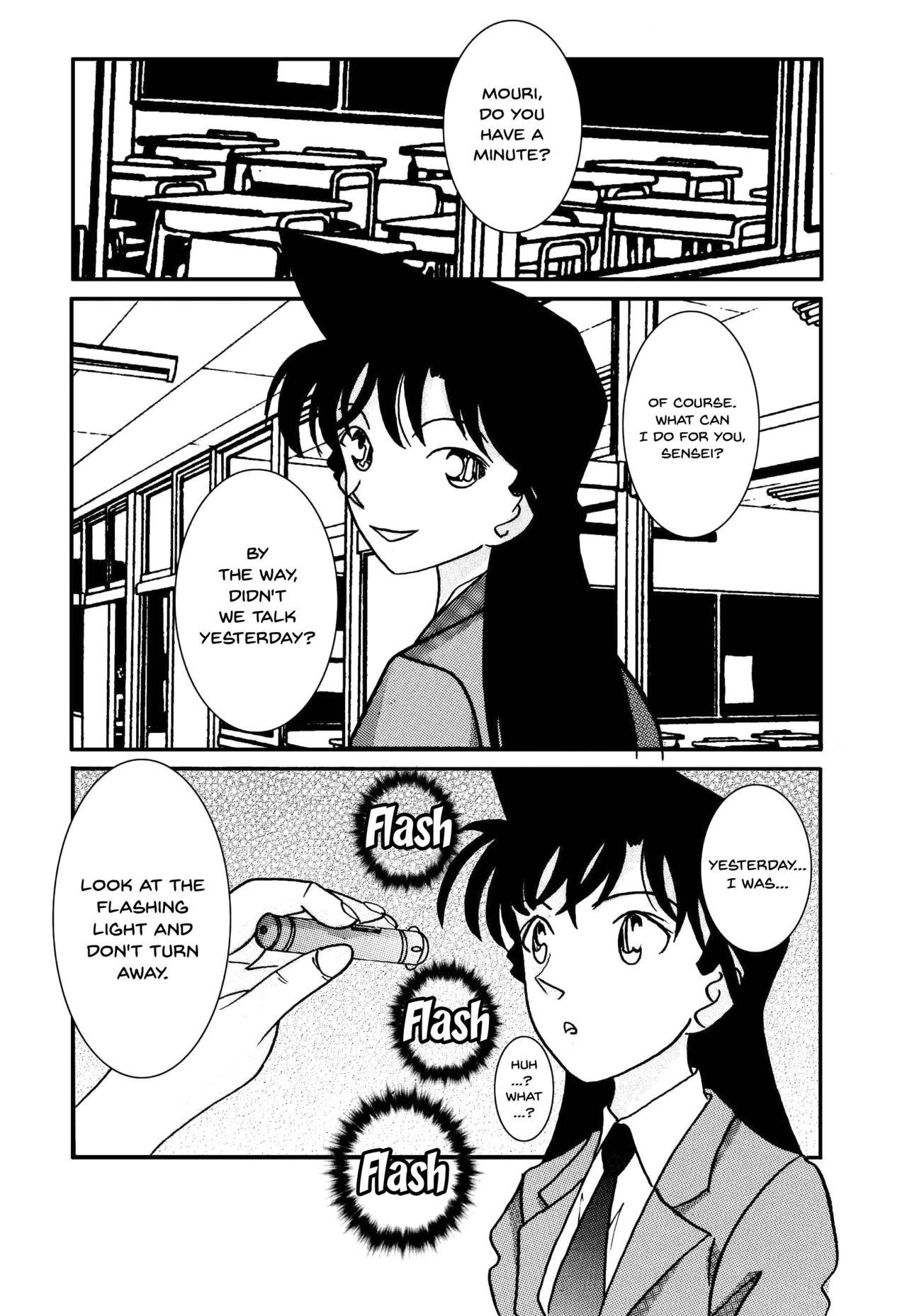 Large Saimin SEX Dorei - Detective conan Romance - Page 4