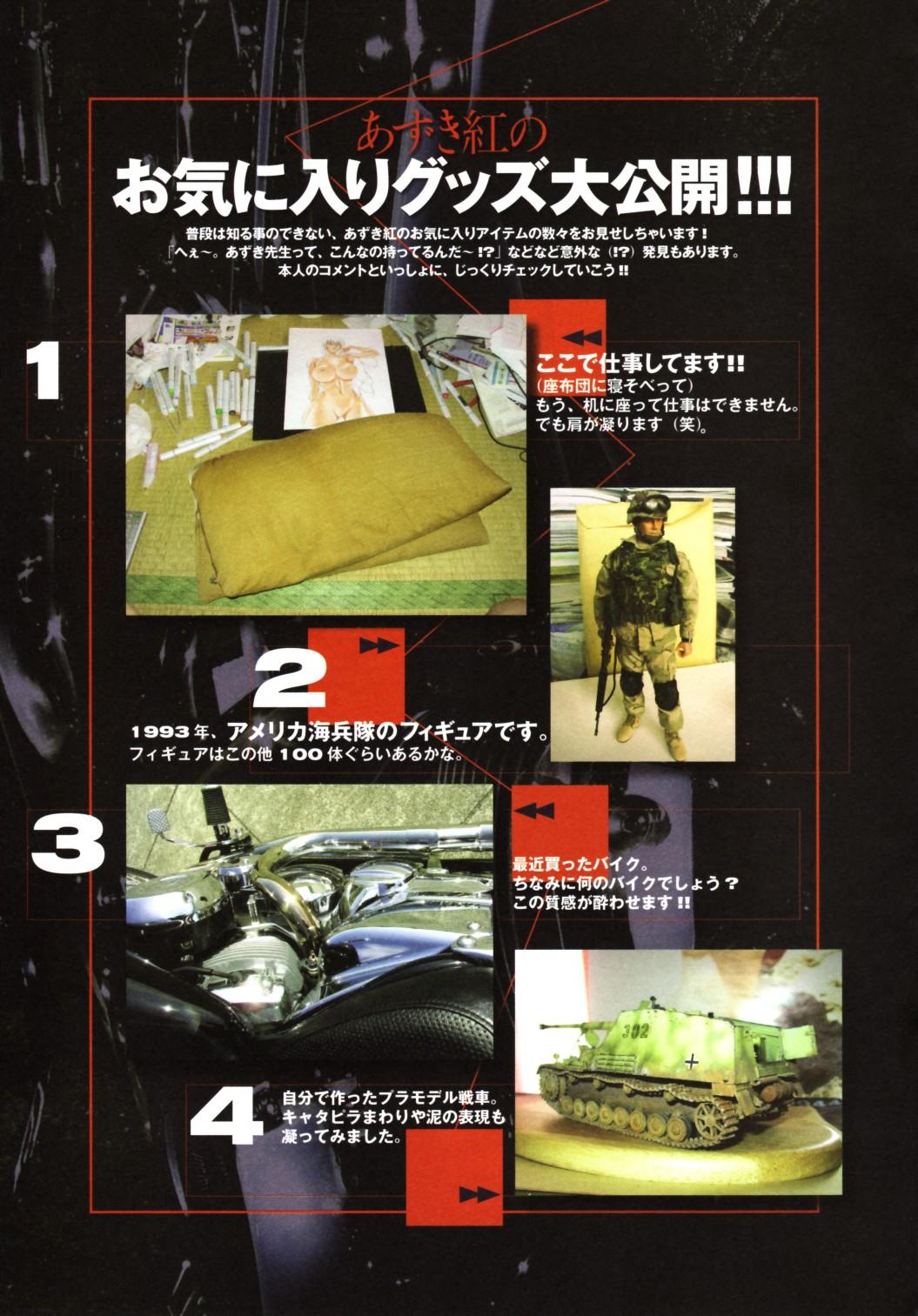 BLACK IMPACT - Azuki Kurenai Gengashuu & Fan Book 47