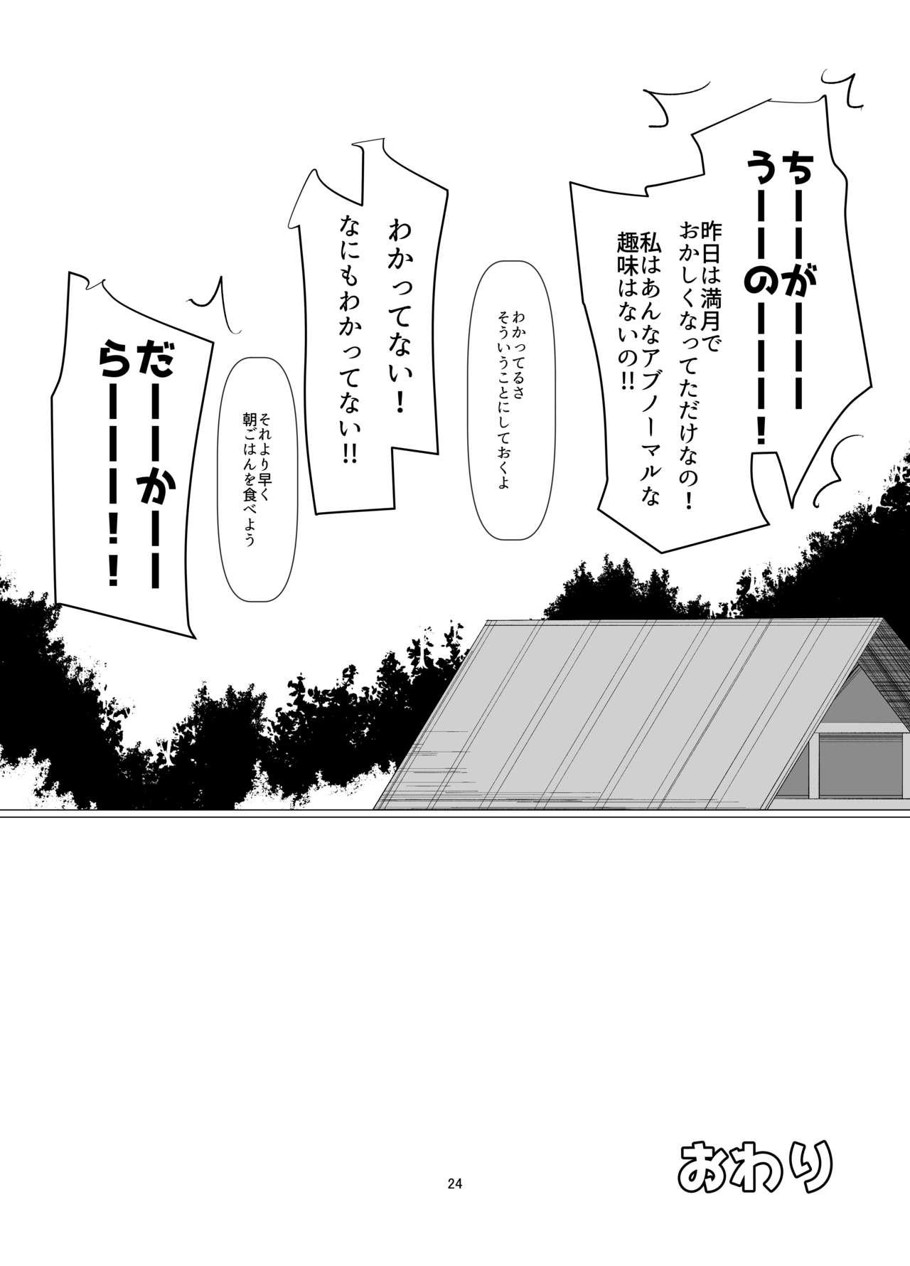 Domina Yasai ga Sukina Nihon Ookami - Touhou project Gay Party - Page 23