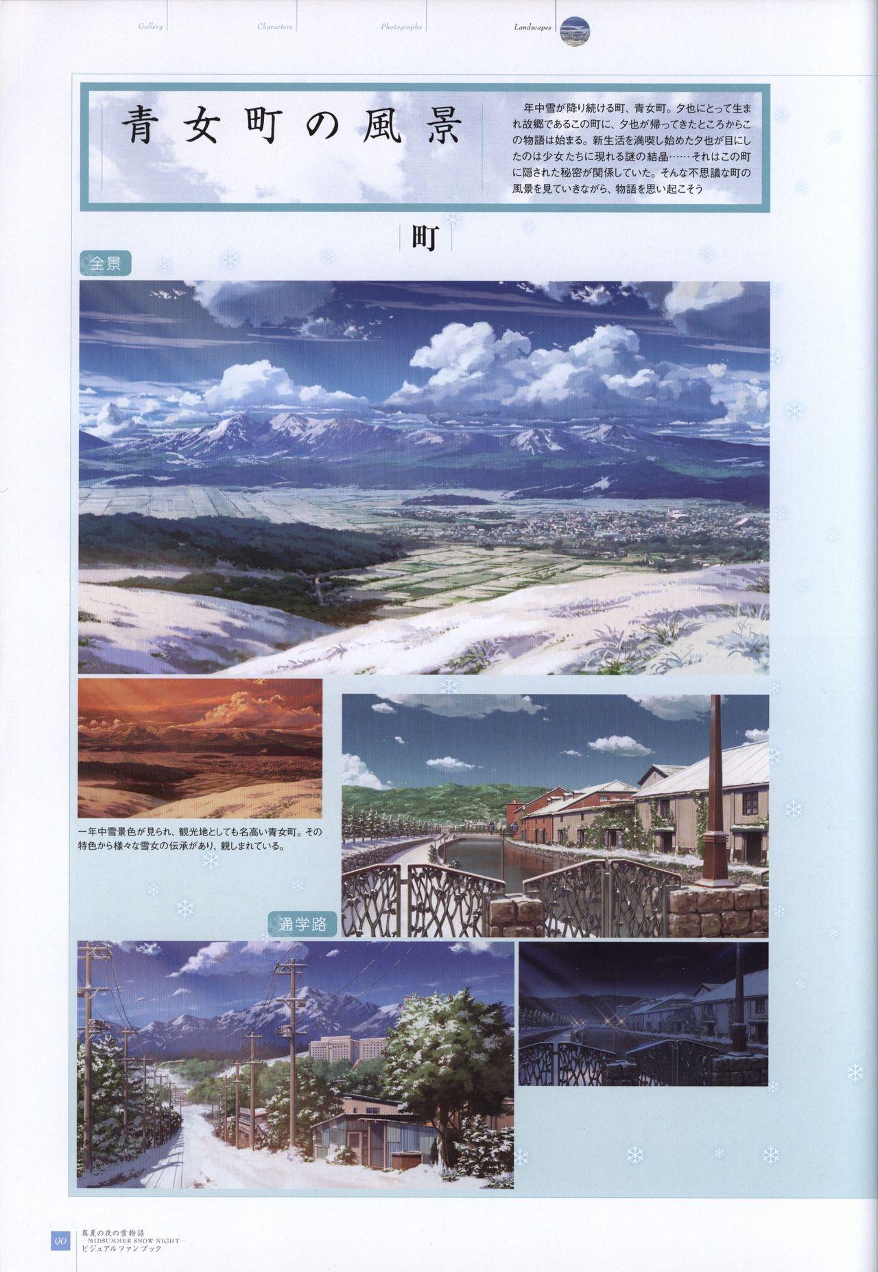 Manatsu no Yoru no Yukimonogatari -MIDSUMMER SNOW NIGHT-  Visual Fanbook 90