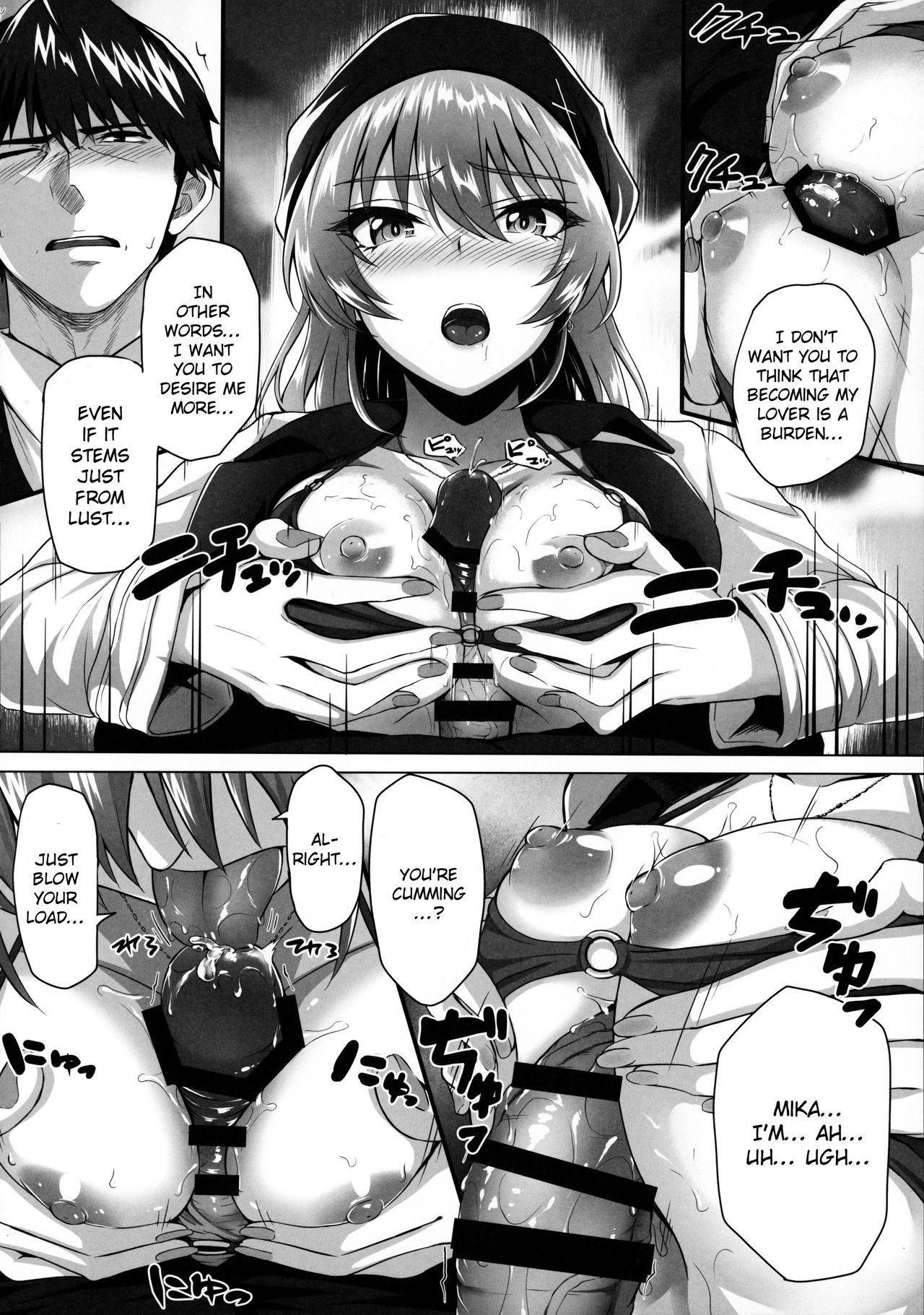 Short Mika and P Plus - The idolmaster Woman Fucking - Page 11