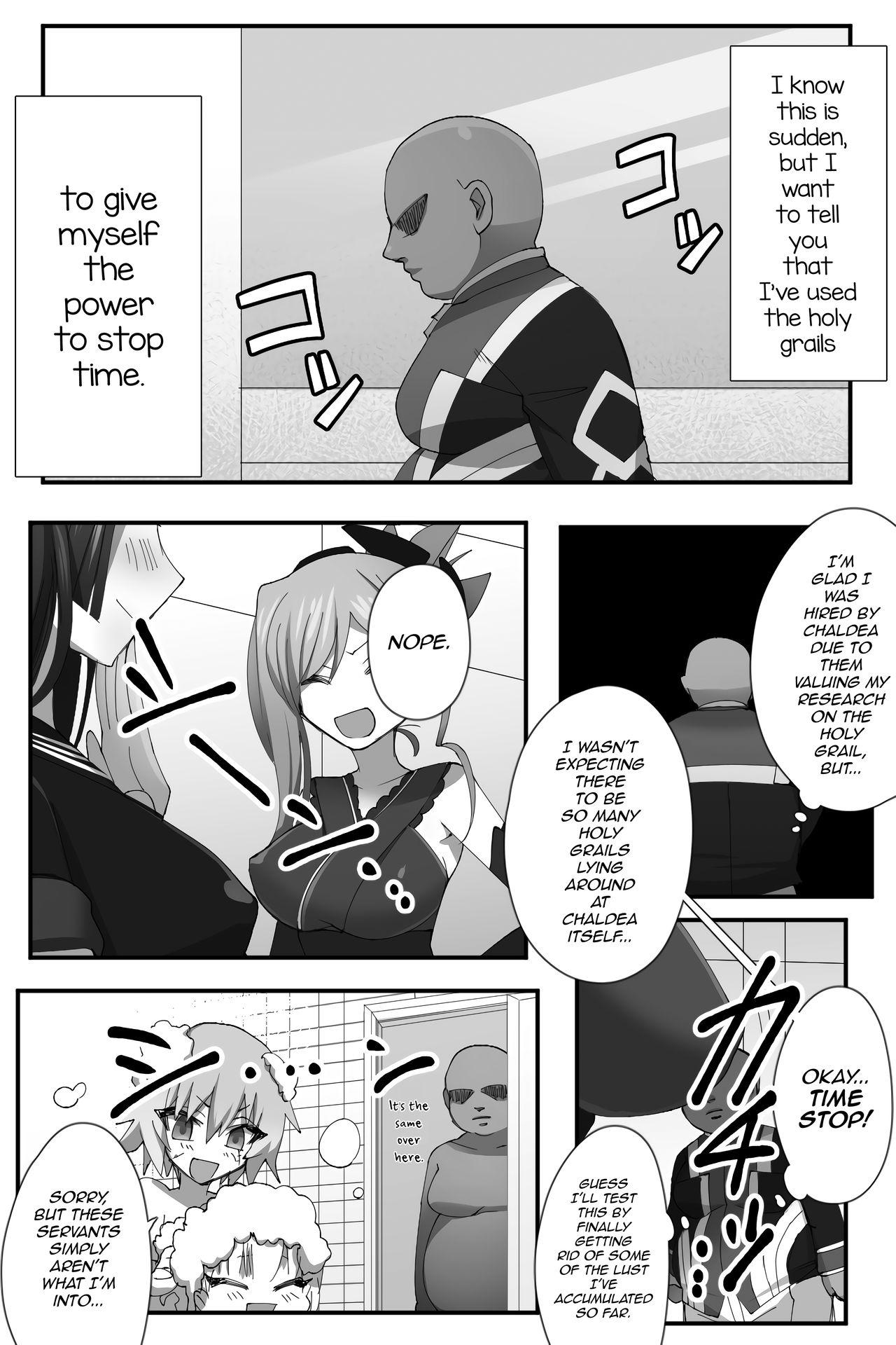 Interracial Hardcore Chuuka na Karera ga Jikan Teishi de Iroiro Saretari - Fate grand order Culito - Page 3