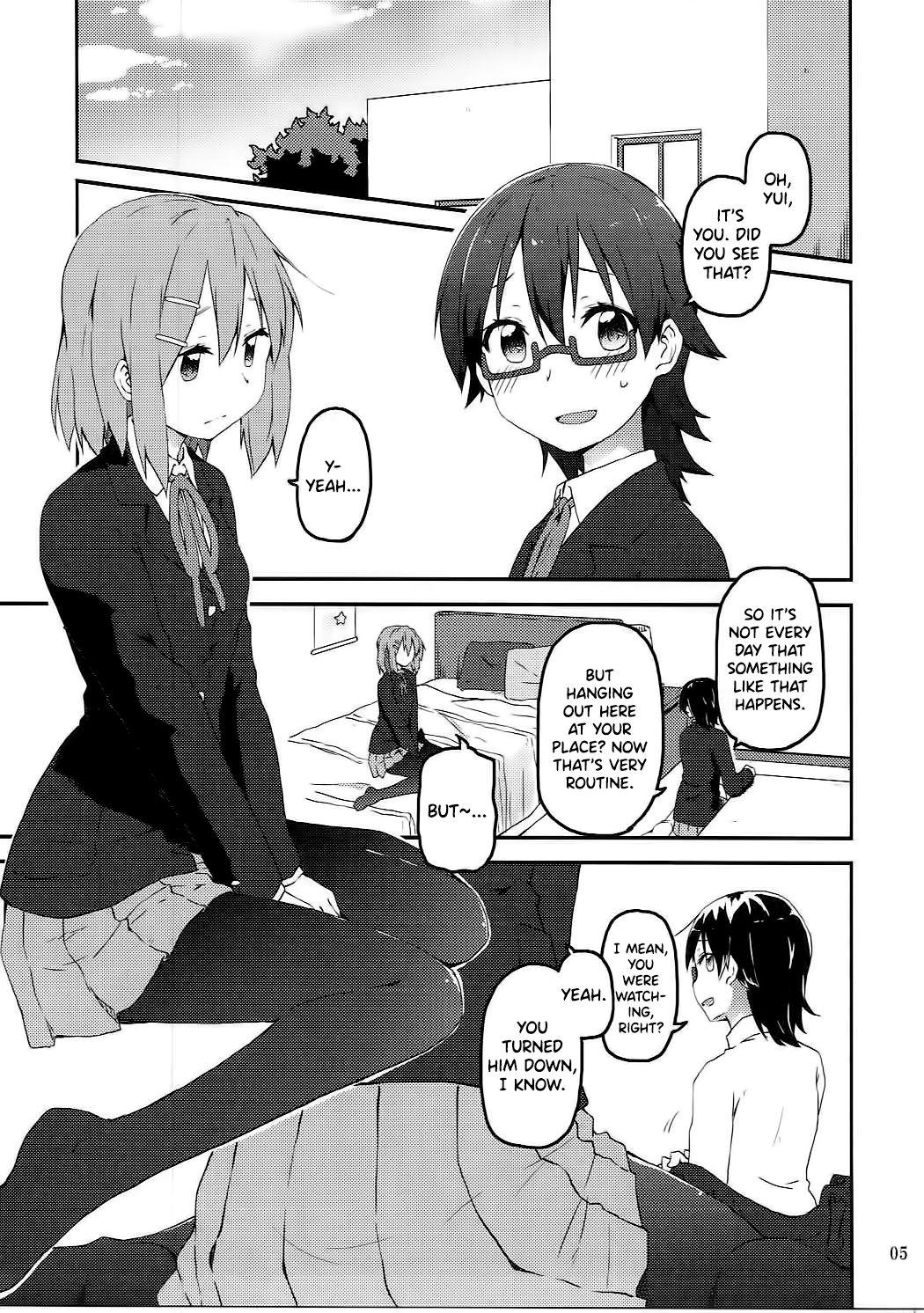 Wank Kimi ni Hidamari no Jinsei ga Aran Koto o - K-on Rubia - Page 6