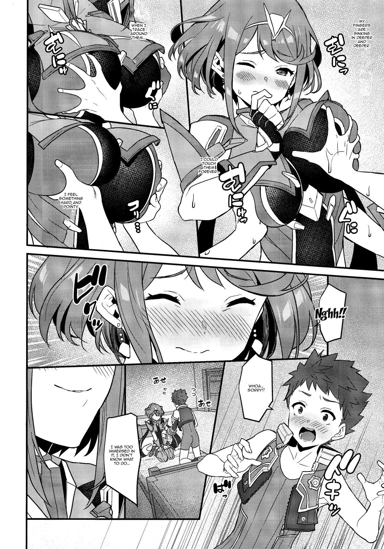 Cheerleader Chouyou no Naka e to | In The Morning Light - Xenoblade chronicles 2 Officesex - Page 11