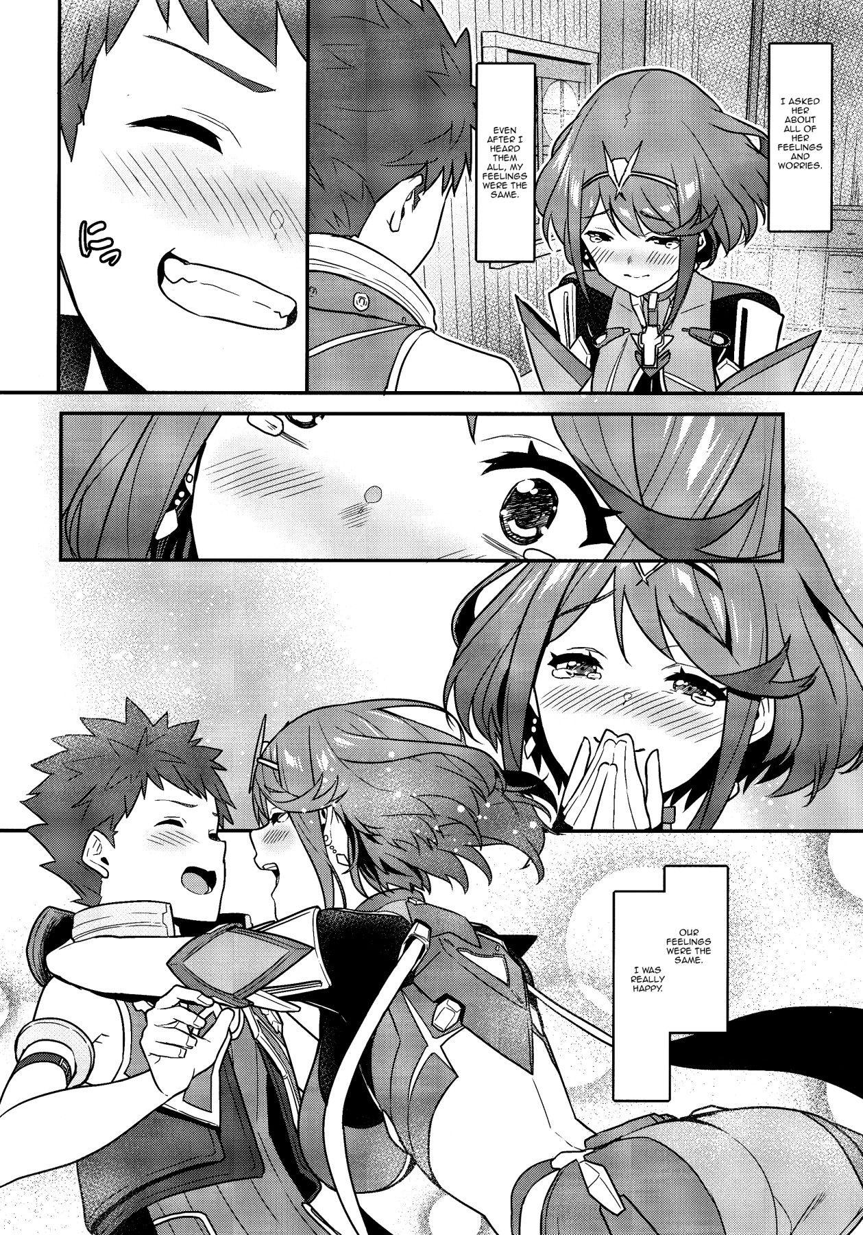 Gay Massage Chouyou no Naka e to | In The Morning Light - Xenoblade chronicles 2 Analplay - Page 5