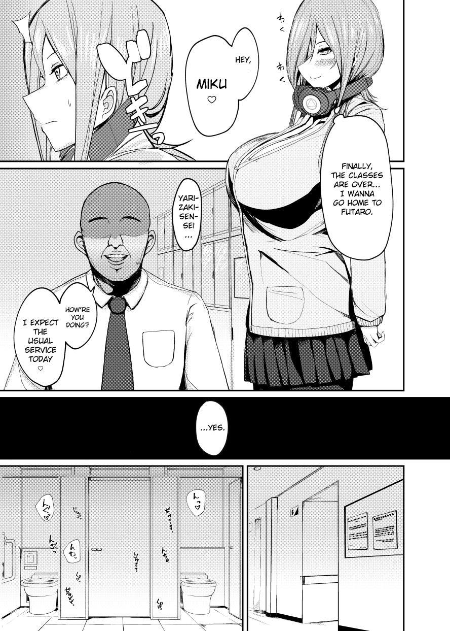 Clothed Sex Mikurare - Gotoubun no hanayome Oralsex - Page 2