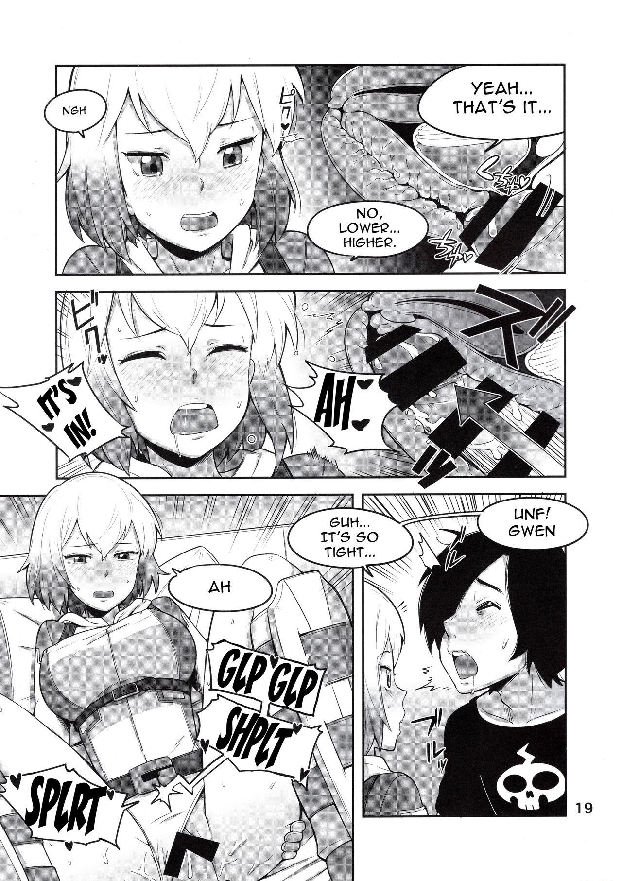 (C97) [Kotau (Bowieknife)] Gwenpool (Watashi tachi Icya-Love Shimashita) | Gwenpool (Getting All Lovey-Dovey) (Gwenpool) [English] 18