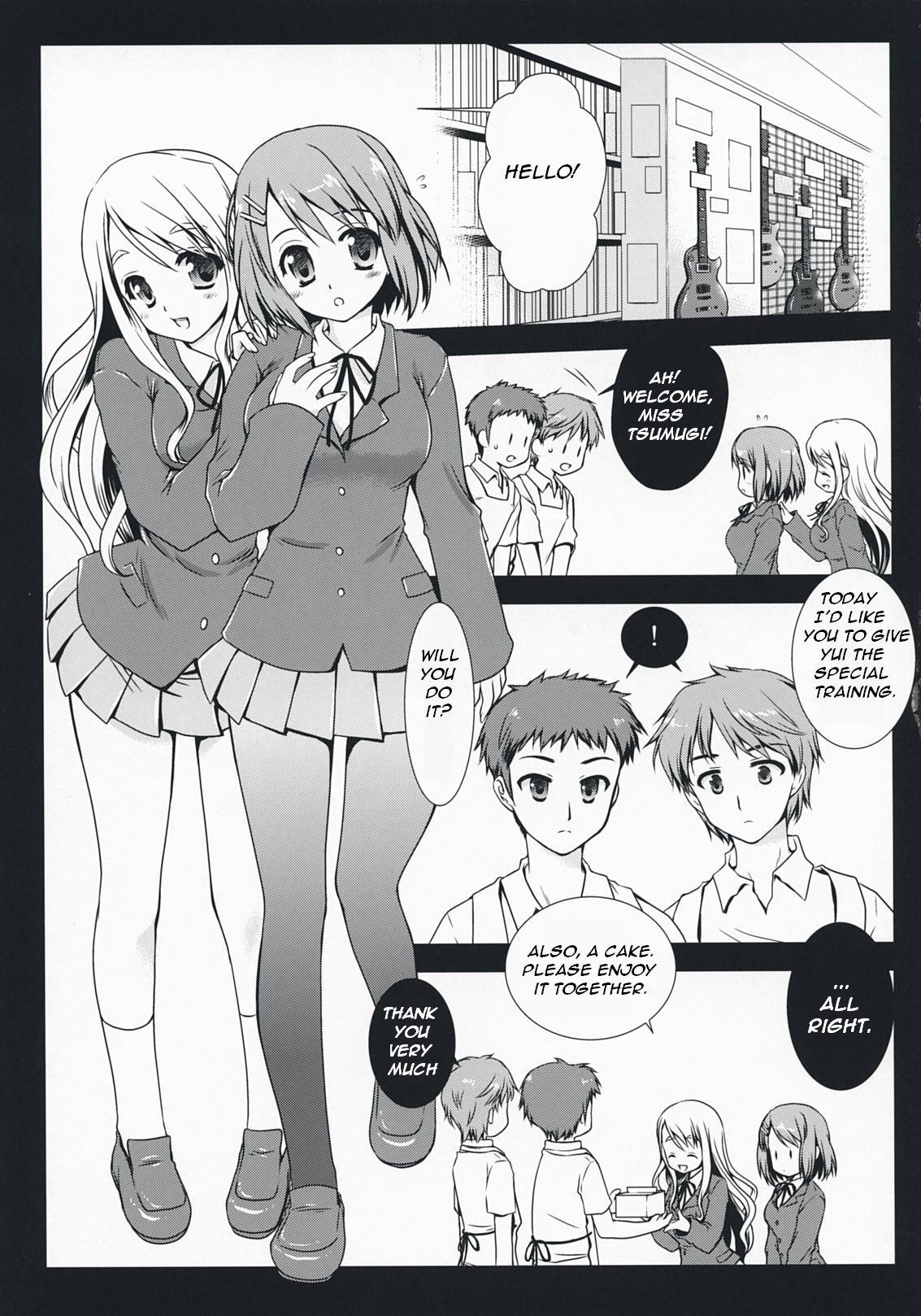 Gay Longhair K-on no Tokkun! - K on Moan - Page 5