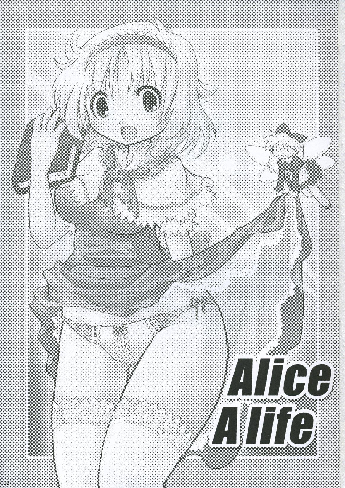 Girl On Girl Alice A life - Touhou project Female Orgasm - Page 2