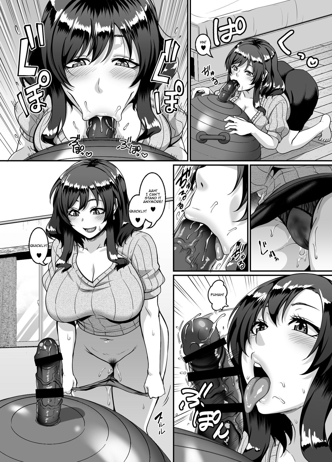 Punished Oku-sama wa Dildo Ball ni Goshuushin - Original Glamour Porn - Page 7