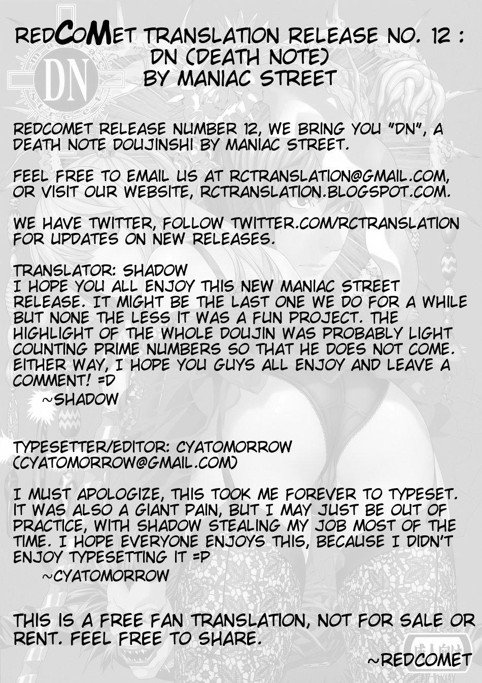 Freaky DN - Death note Fucking Pussy - Page 2
