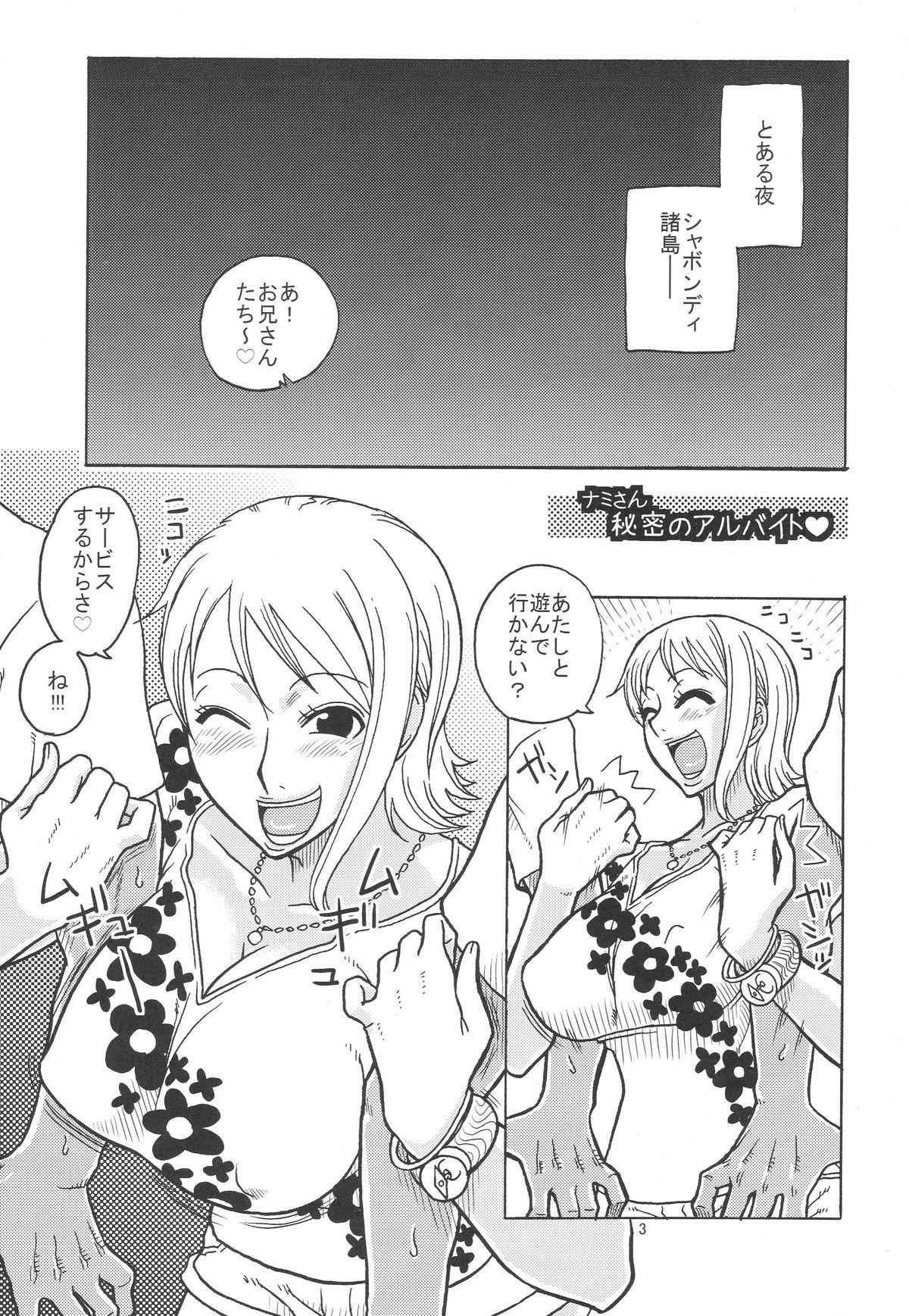 Stepmother Nami no Ura Koukai Nisshi 4 - One piece Young Tits - Page 4