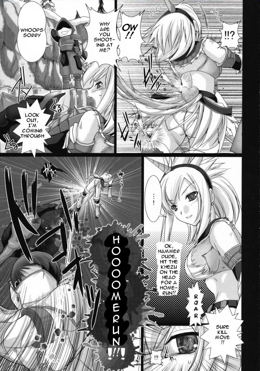 Penis Sucking Monhan no Erohon - Monster hunter Tinytits - Page 7